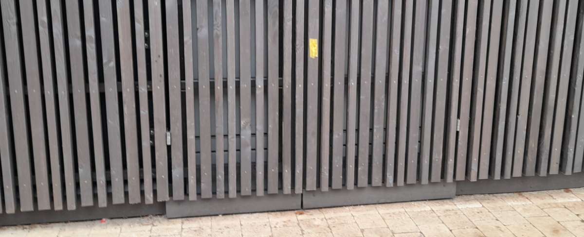 Fotobanner zur Präsentation der Kläranlage