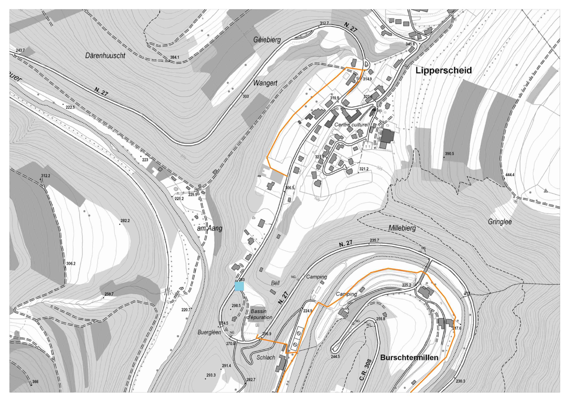 Lageplan im PDF-Format