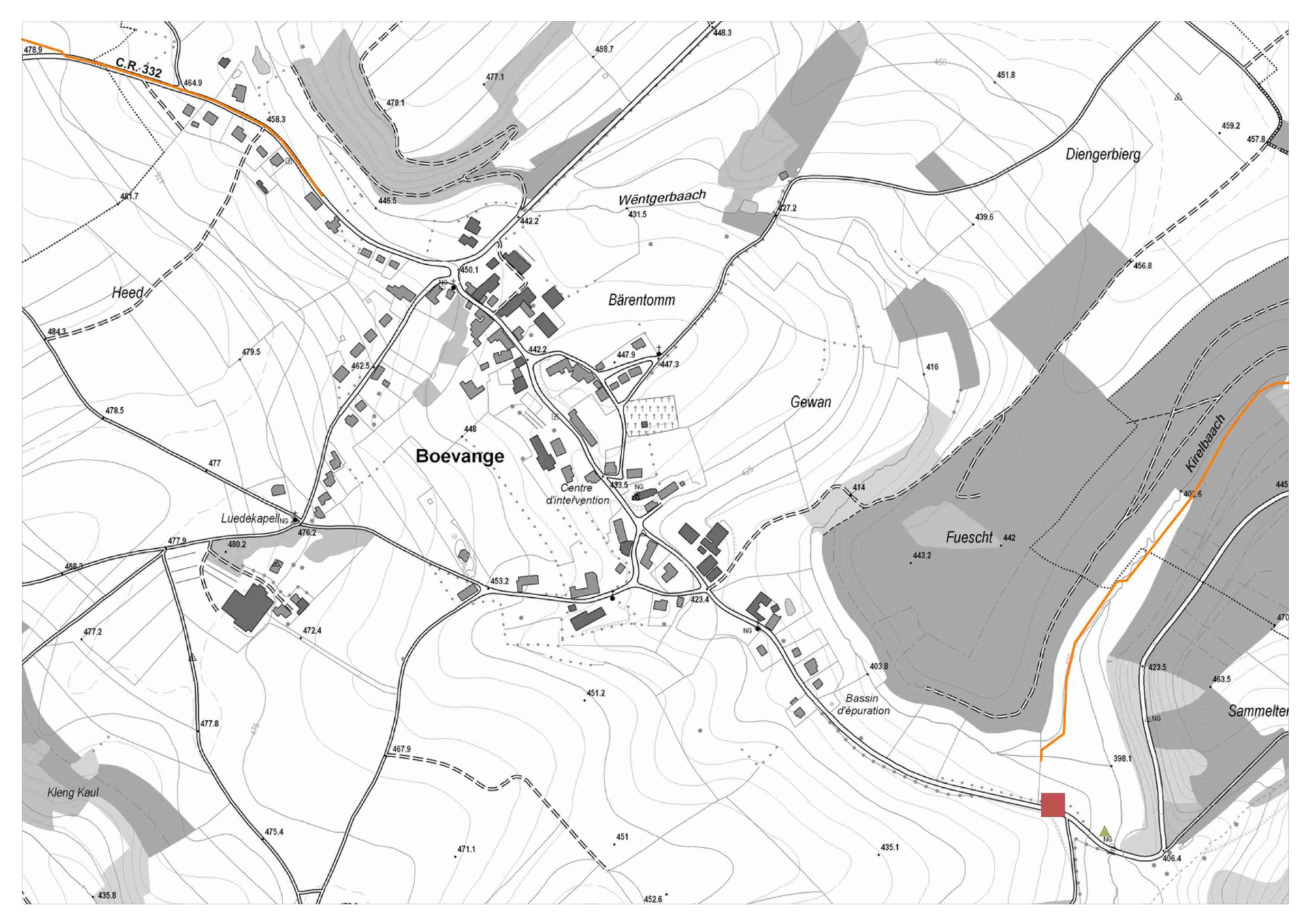 Lageplan im PDF-Format