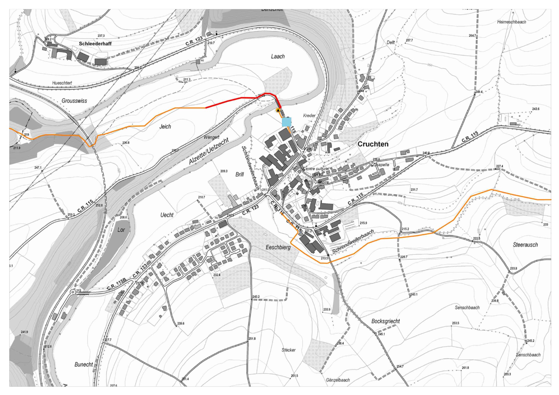 Lageplan im PDF-Format