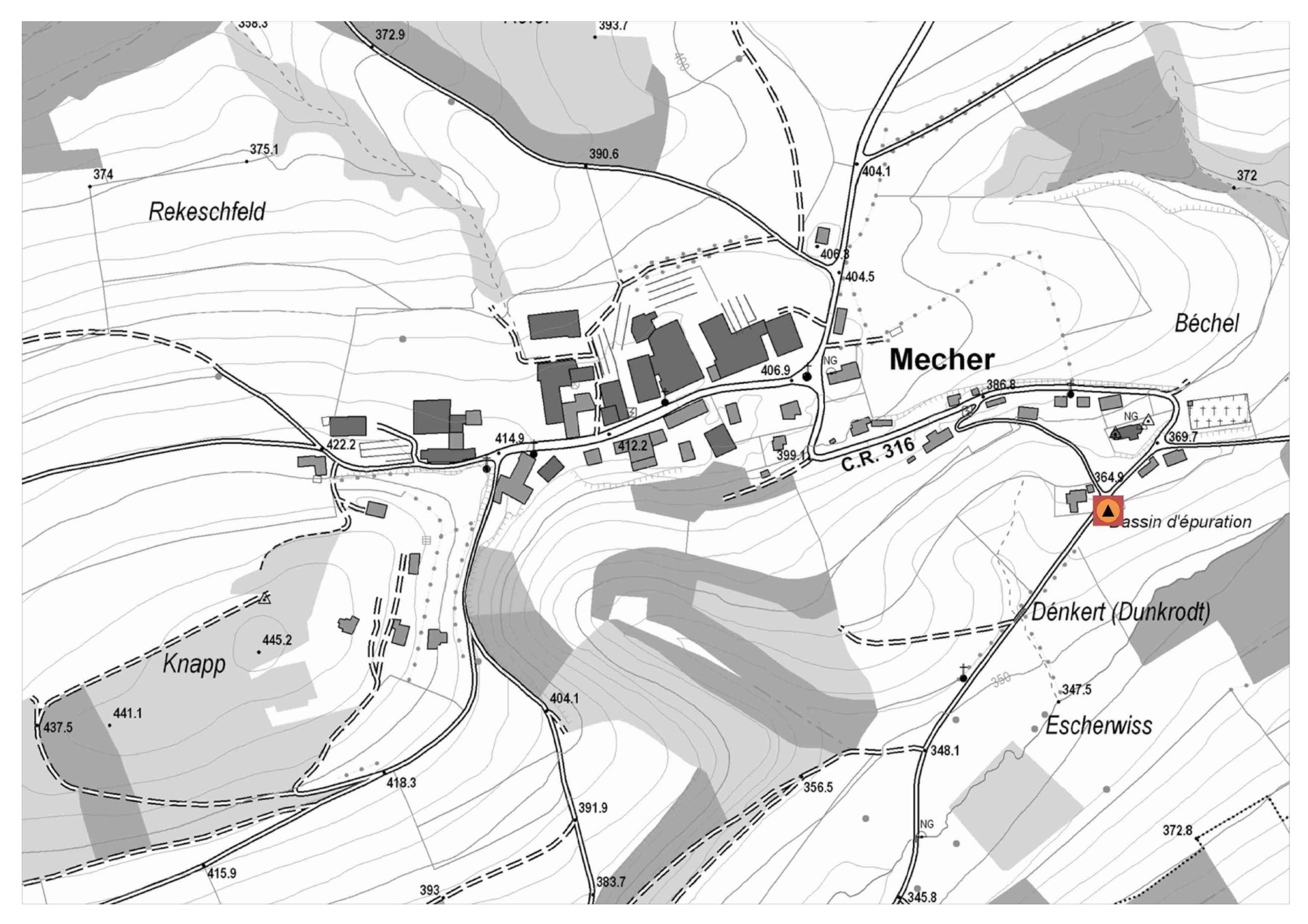 Lageplan im PDF-Format