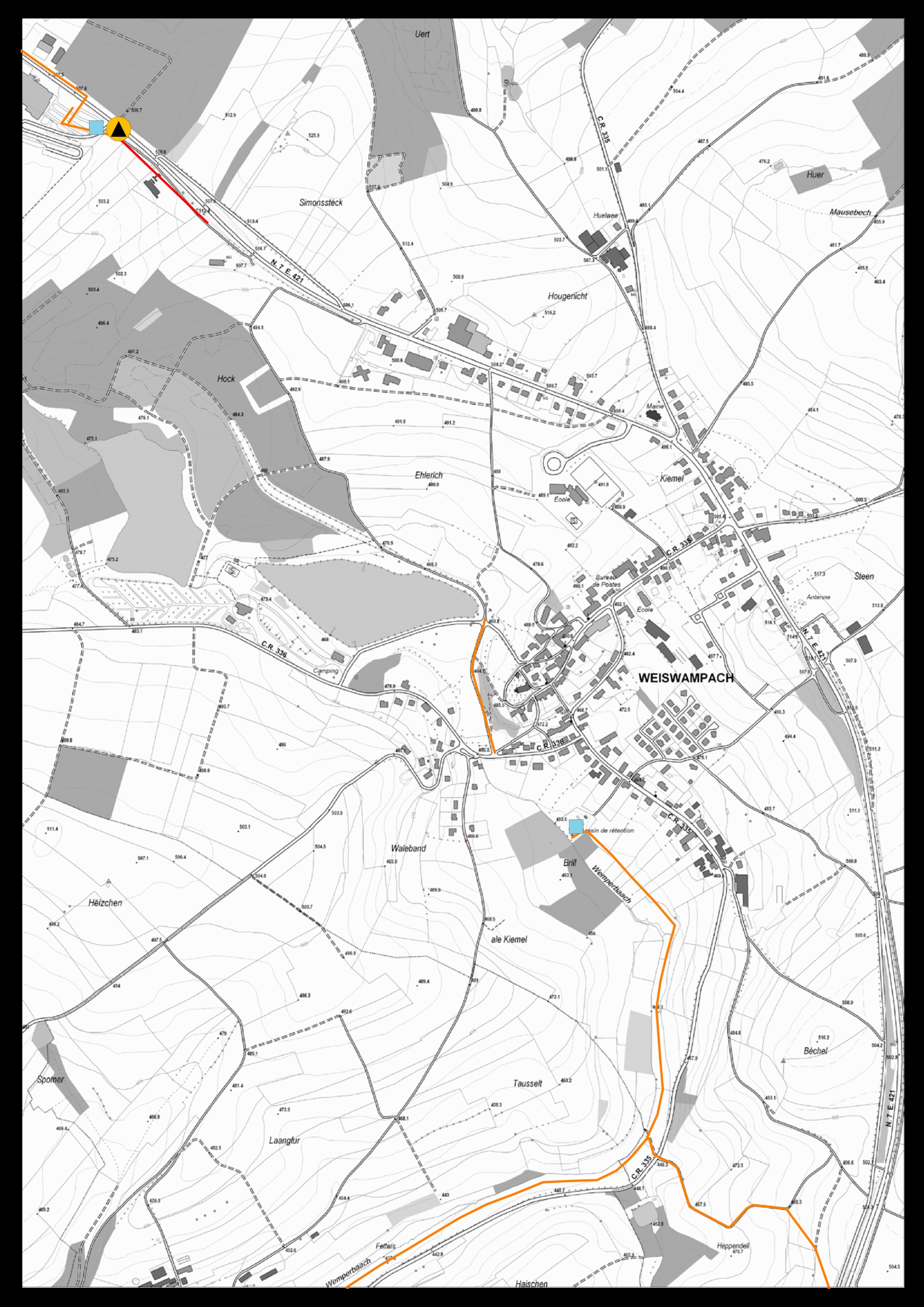 Lageplan im PDF-Format