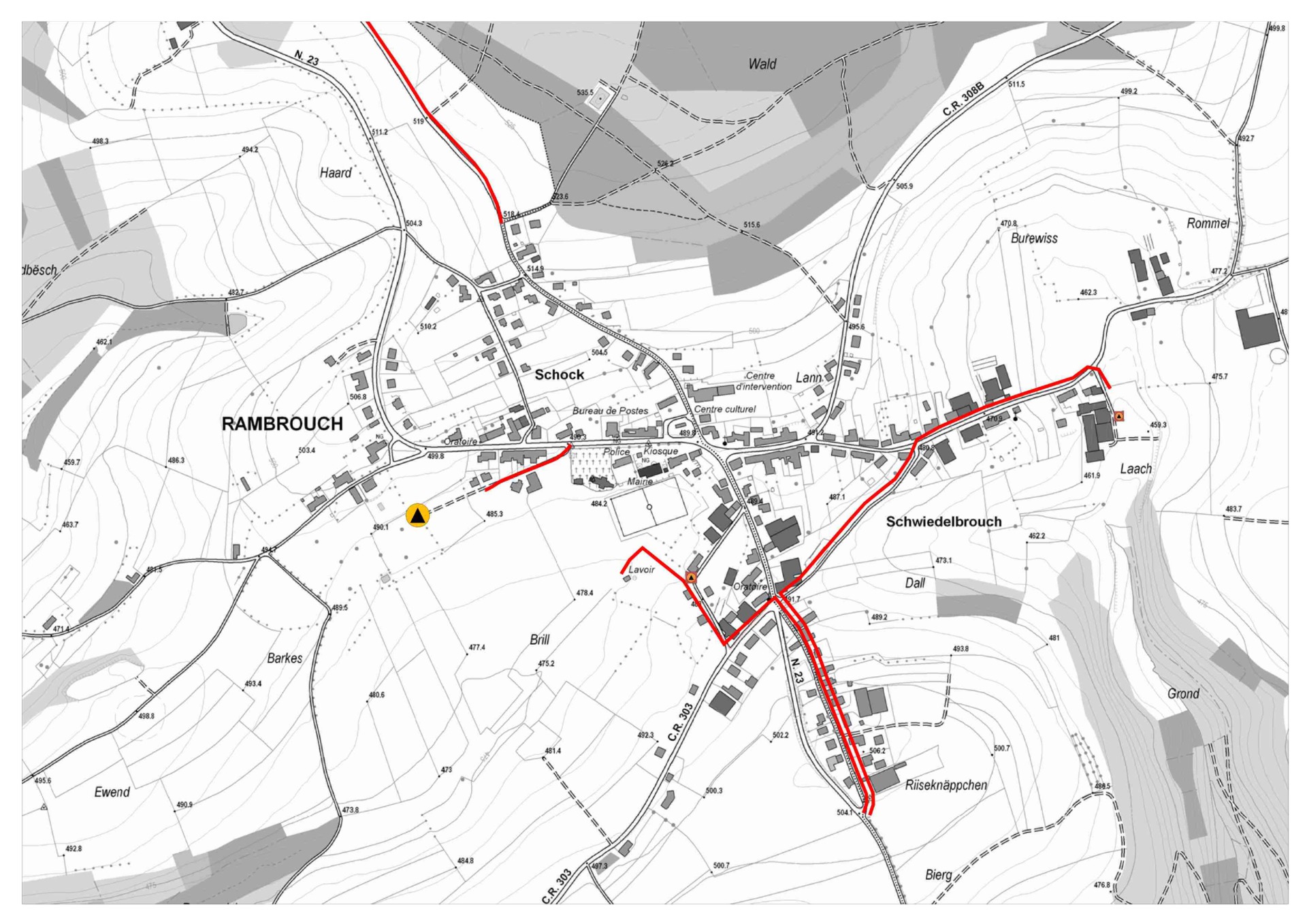 Lageplan im PDF-Format