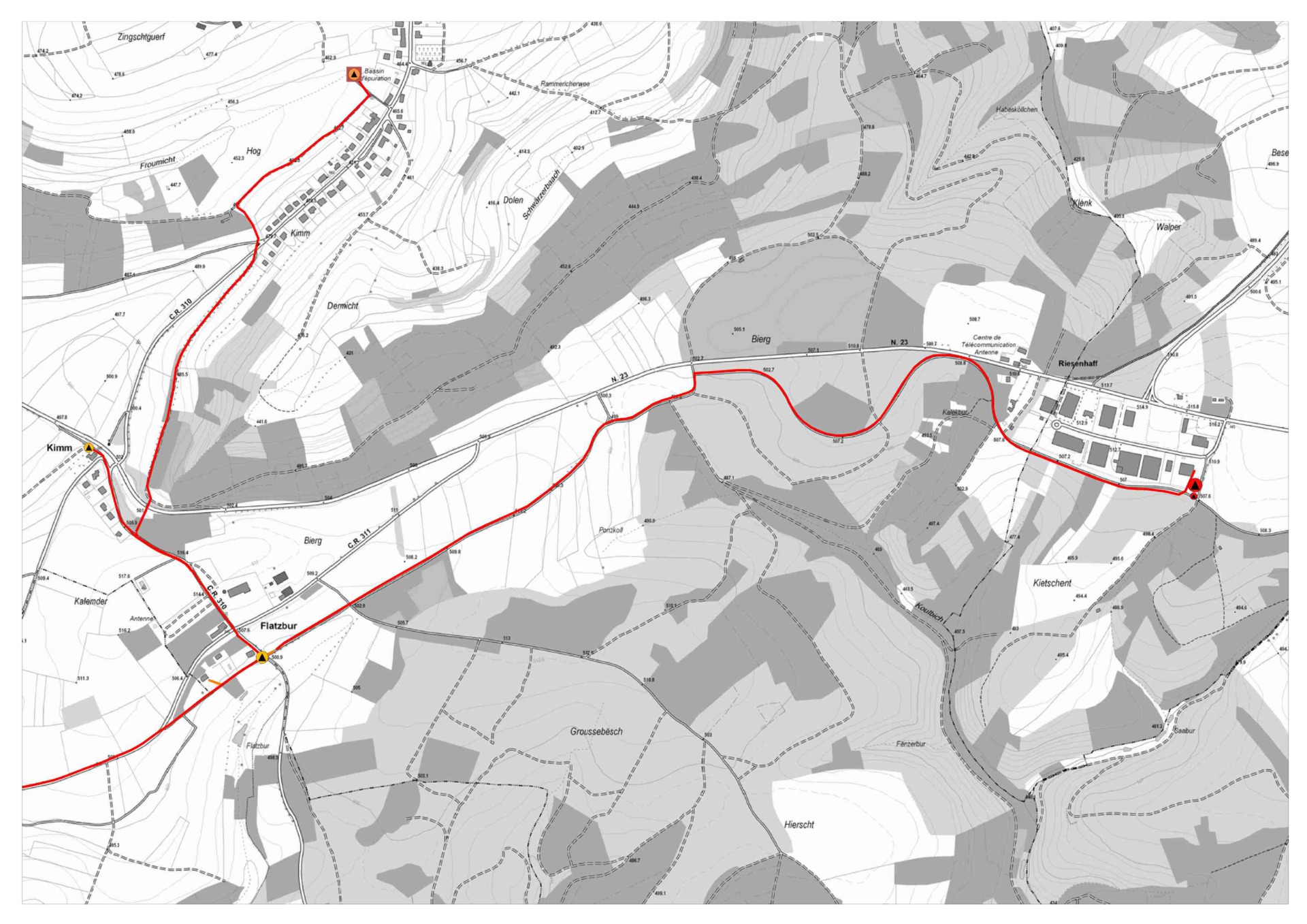 plan de localisation en format PDF