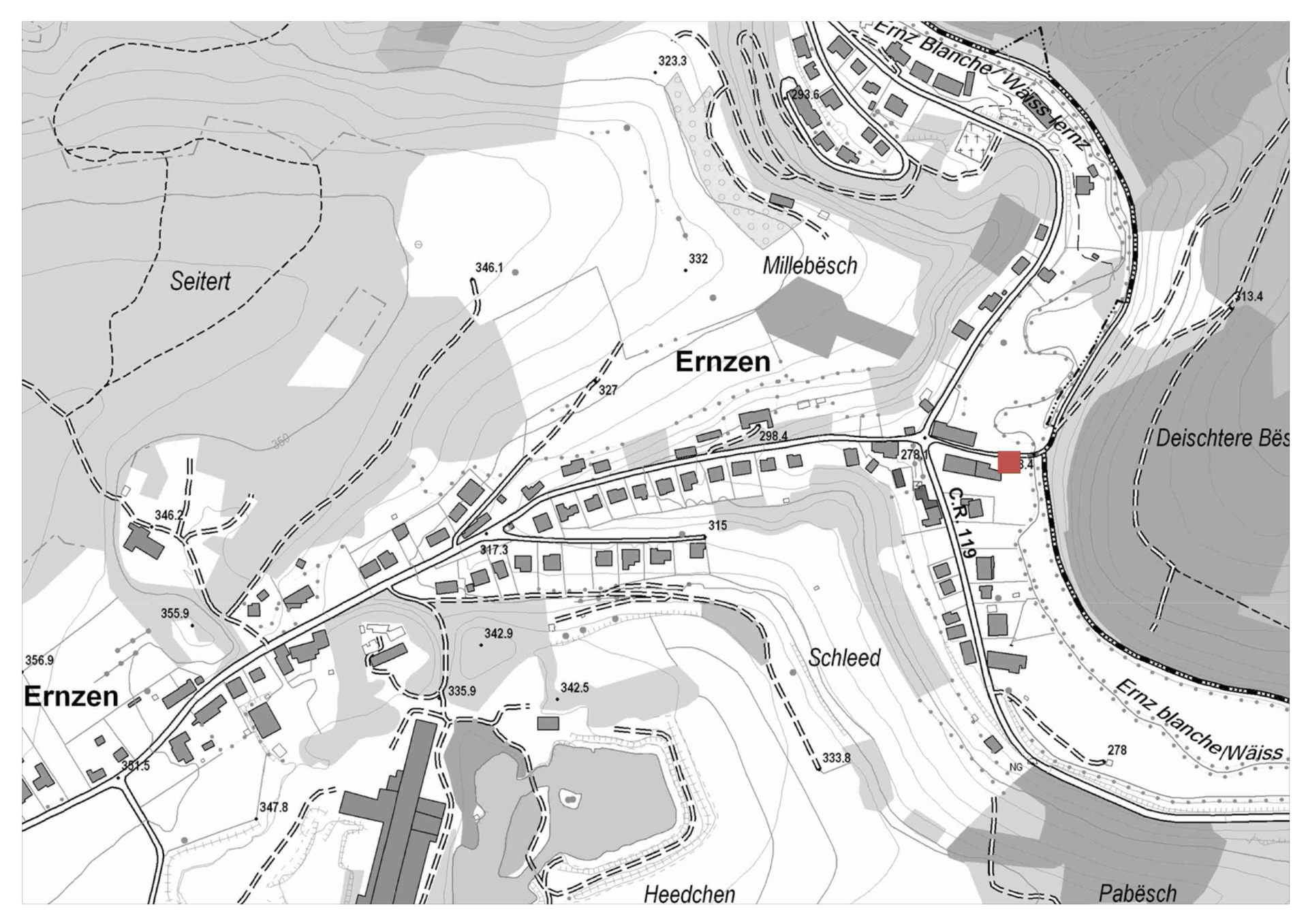 Lageplan im PDF-Format