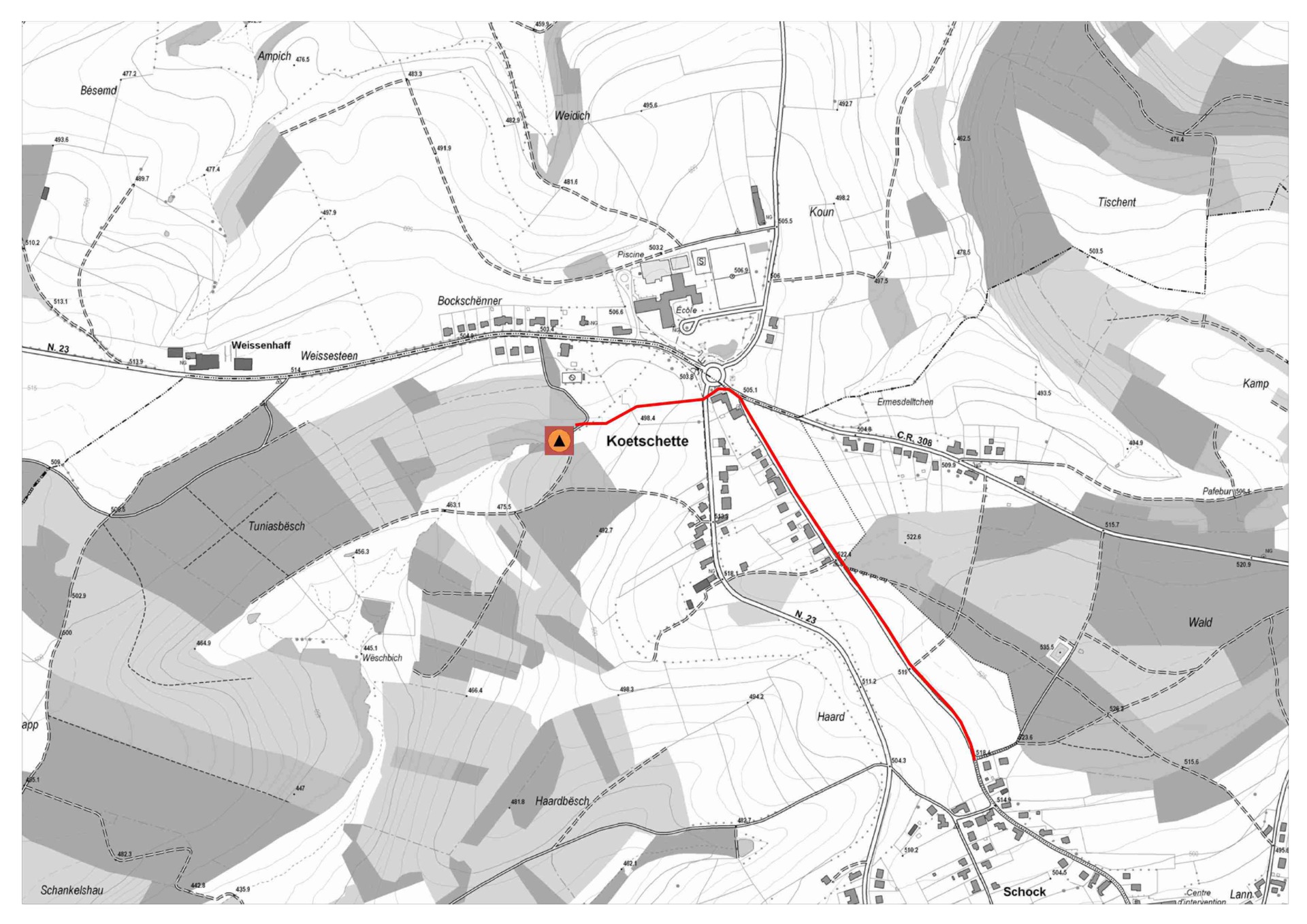 plan de localisation en format PDF