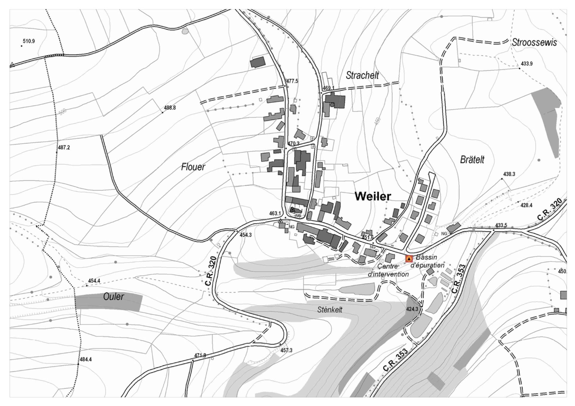 Lageplan im PDF-Format