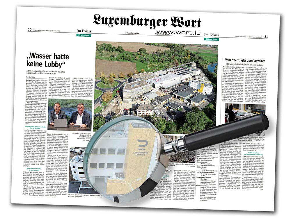 Journal Wort Luxemburg 25 Jahre