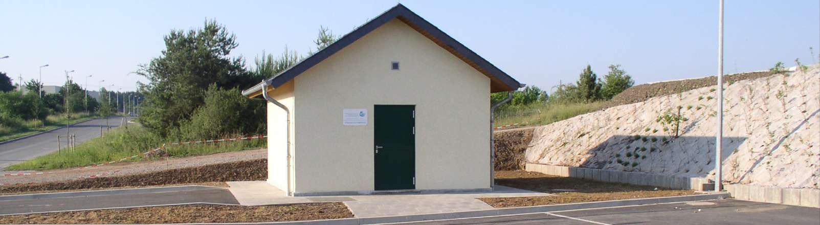 Technisches Gebäude (Außenansicht)