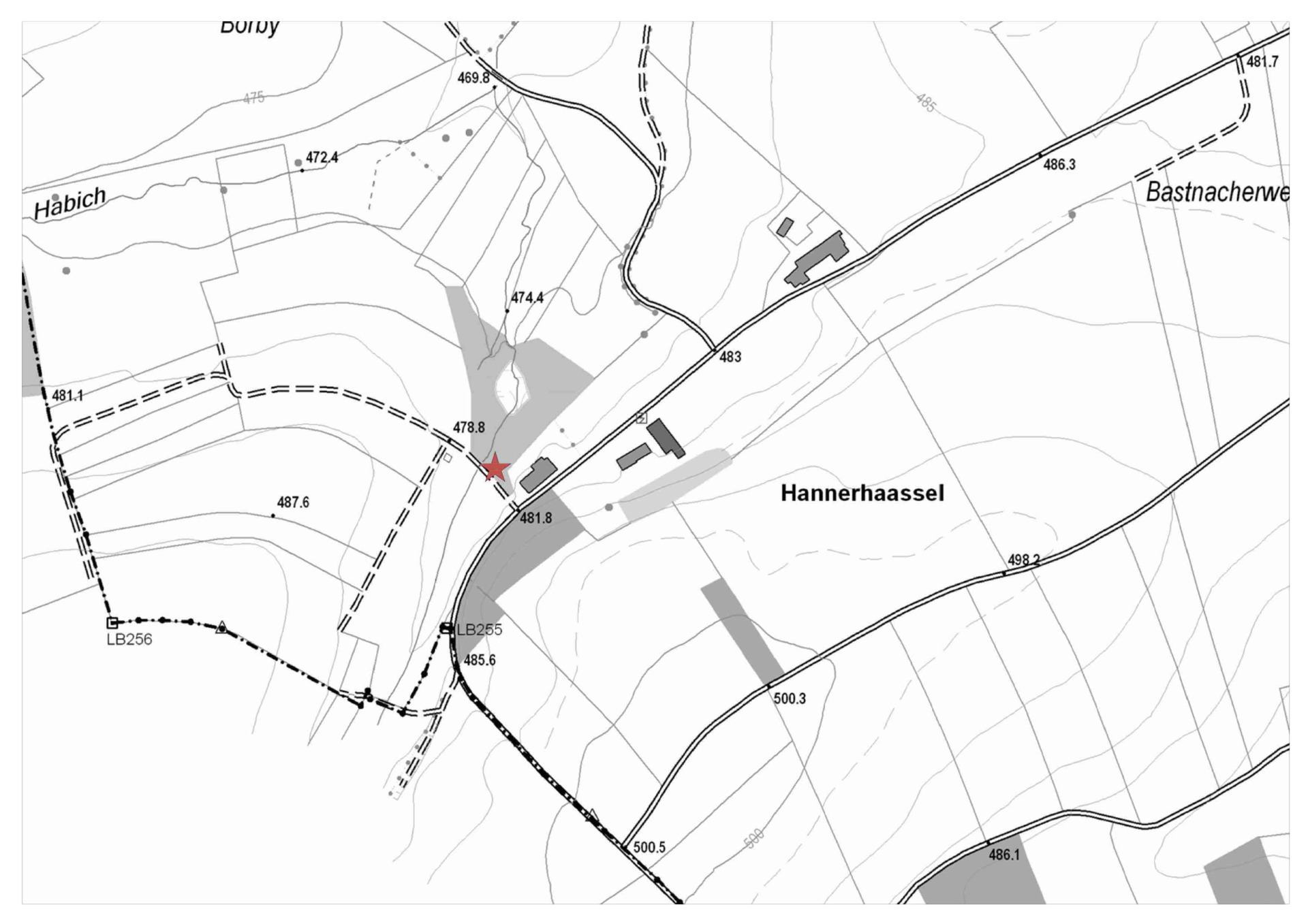 Lageplan im PDF-Format