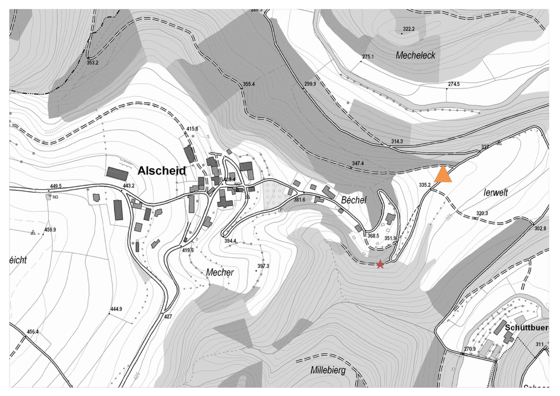 Lageplan im PDF-Format