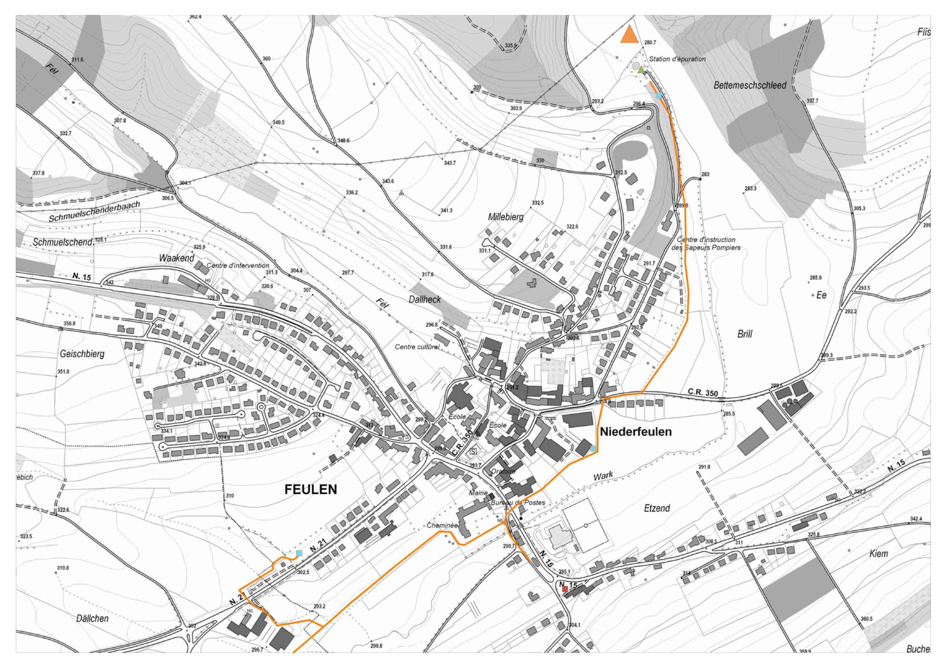 Lageplan im PDF-Format