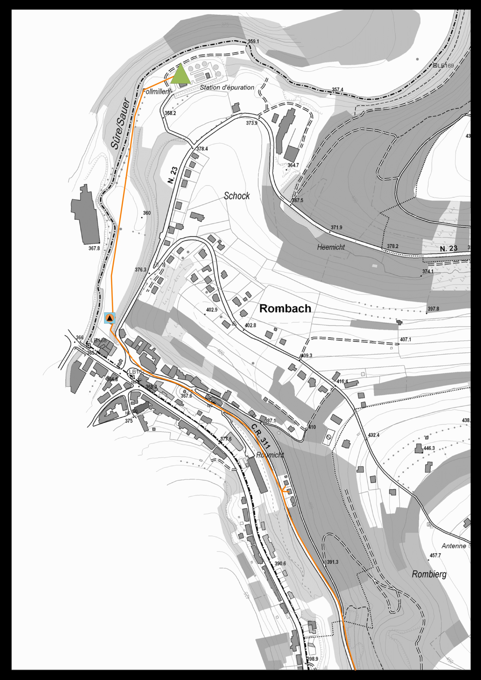 Lageplan im PDF-Format