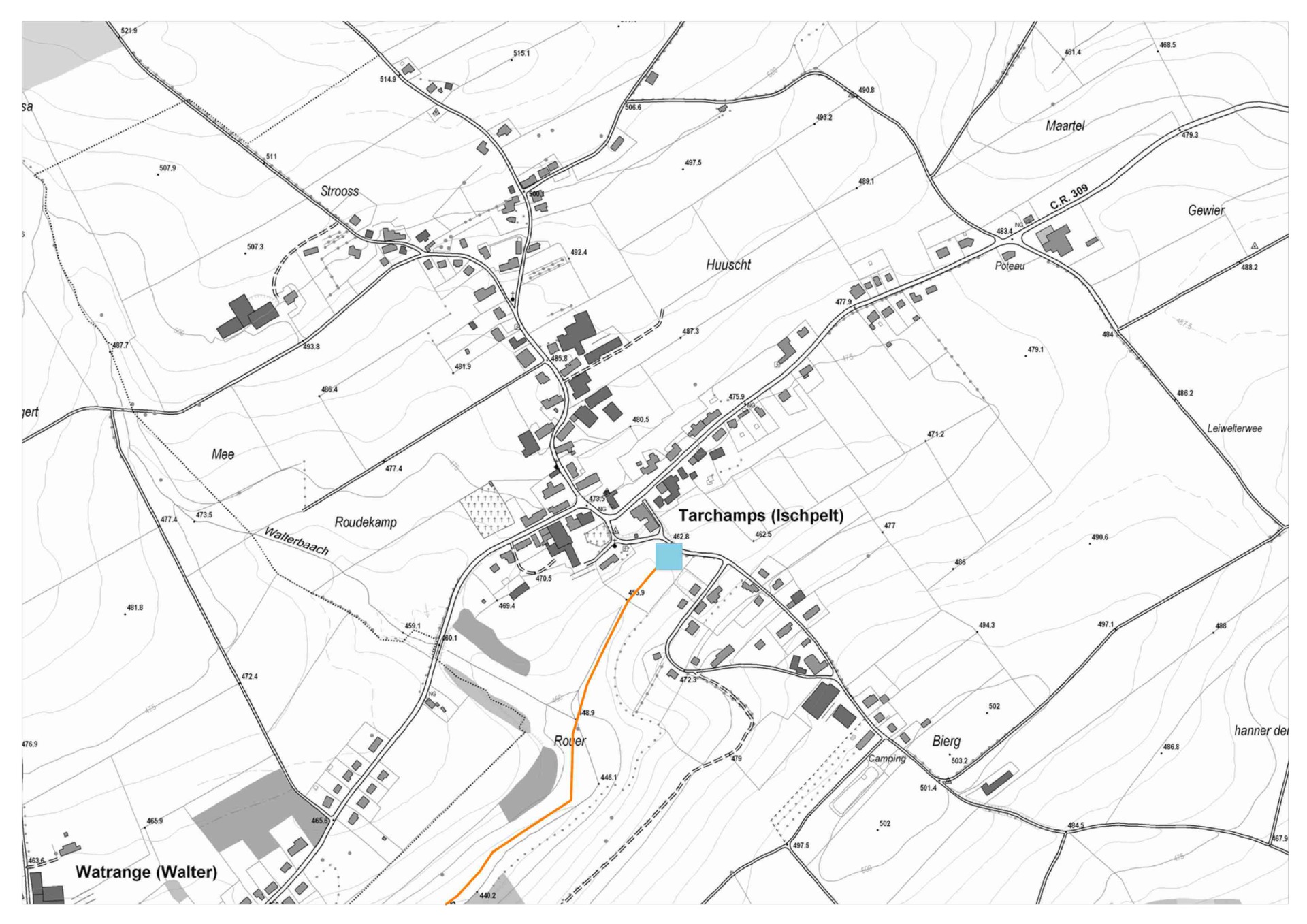 Lageplan im PDF-Format