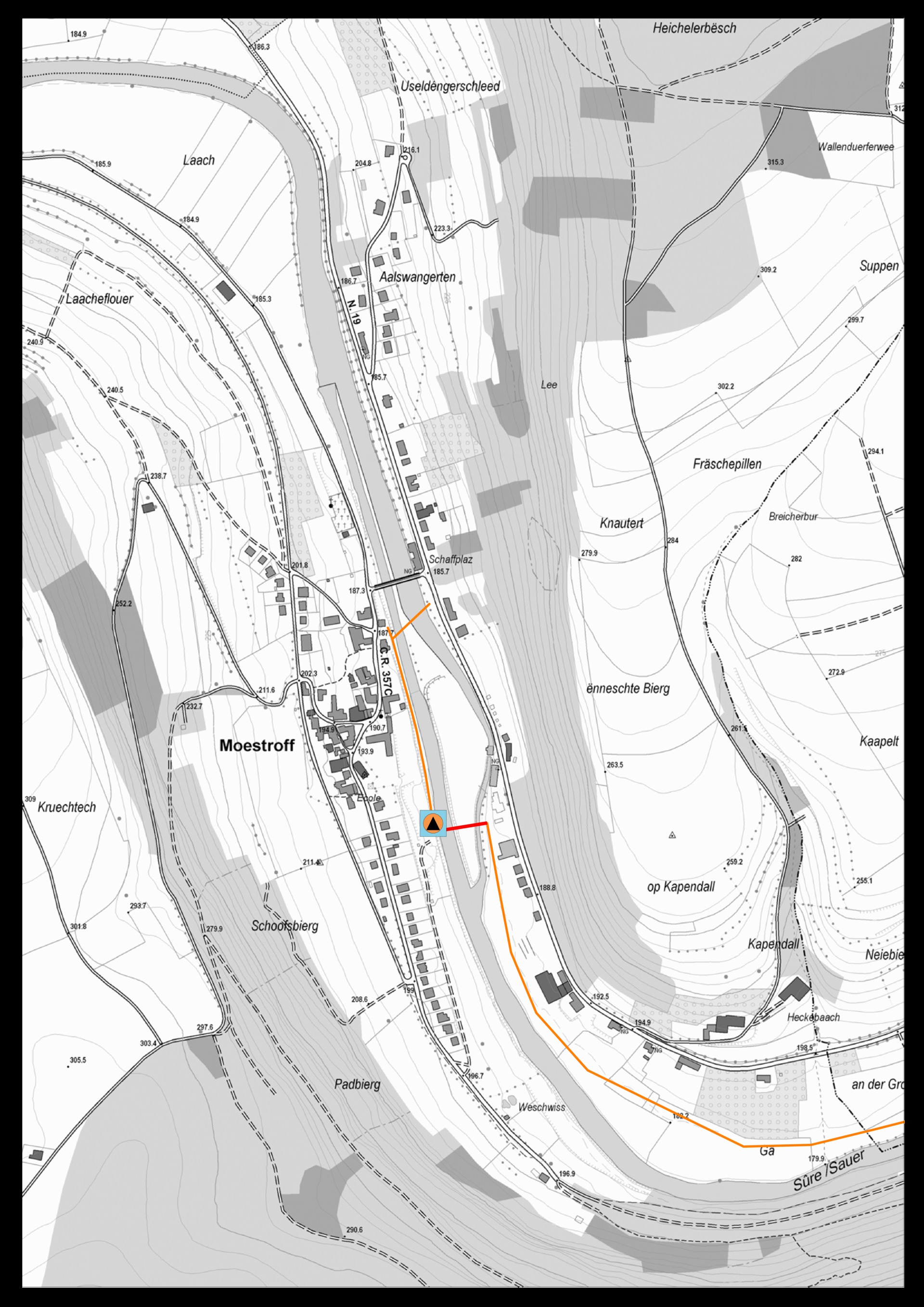 Lageplan im PDF-Format