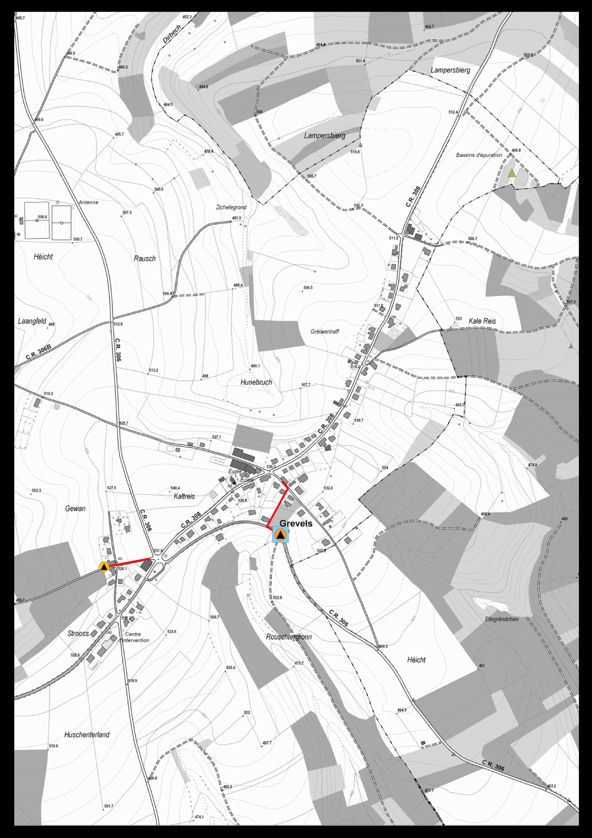 Lageplan im PDF-Format