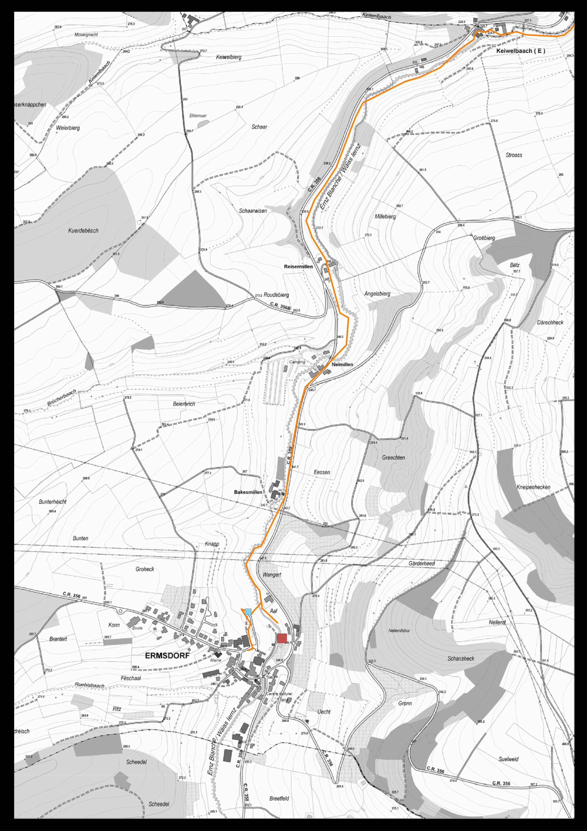 Lageplan im PDF-Format