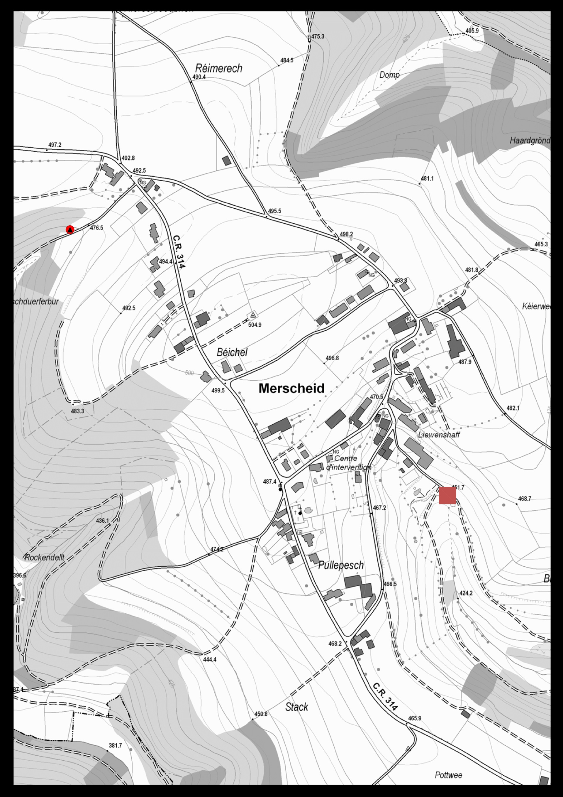 Lageplan im PDF-Format