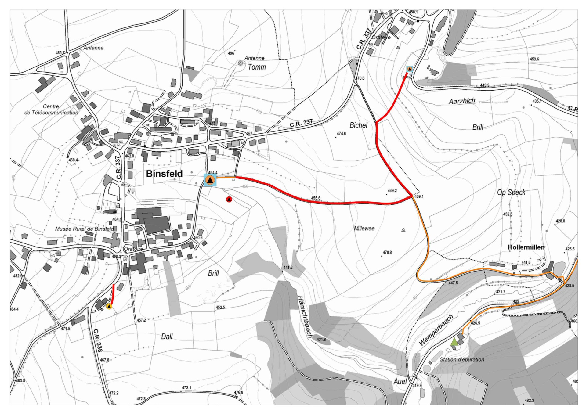 Lageplan im PDF-Format