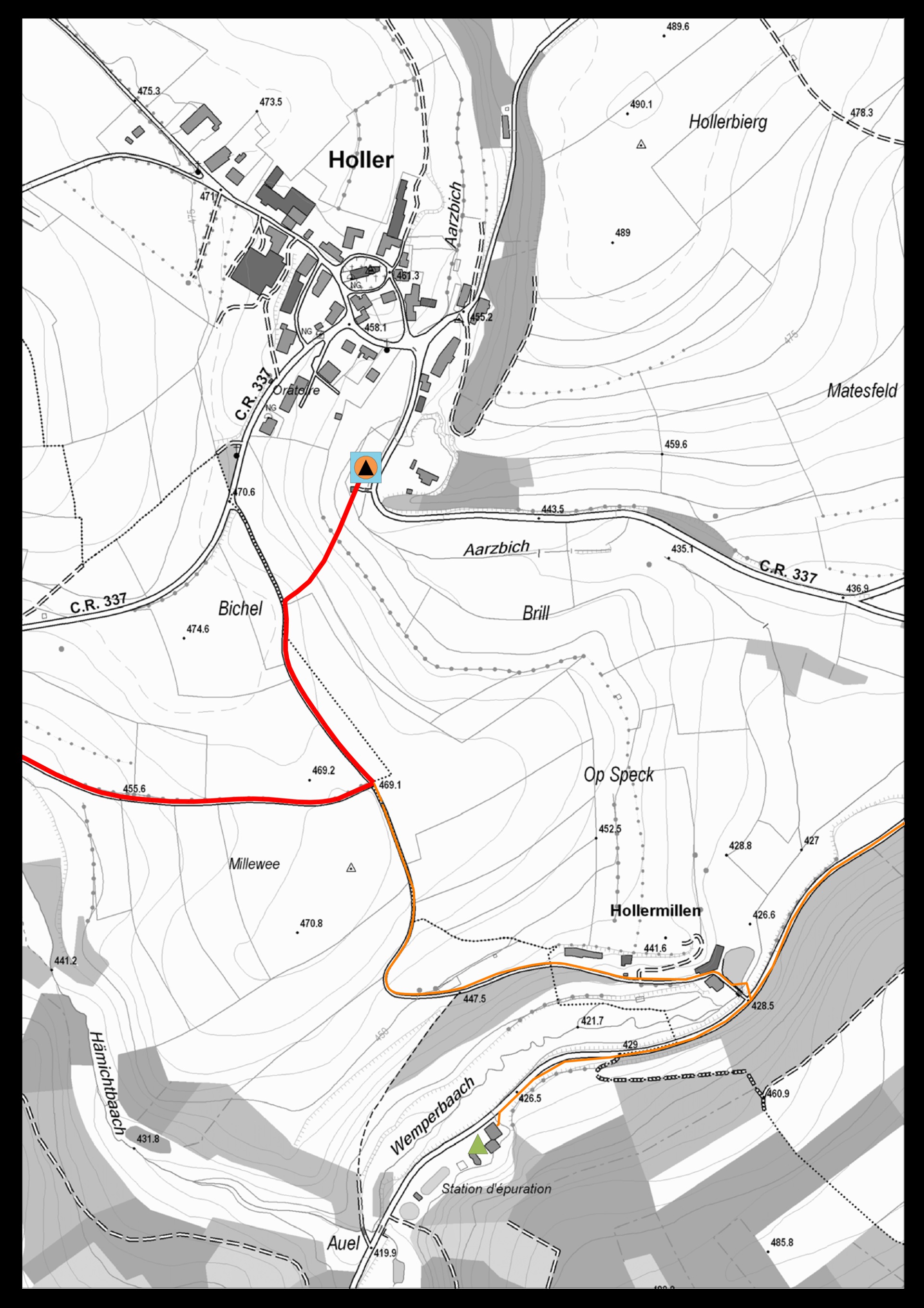 Lageplan im PDF-Format