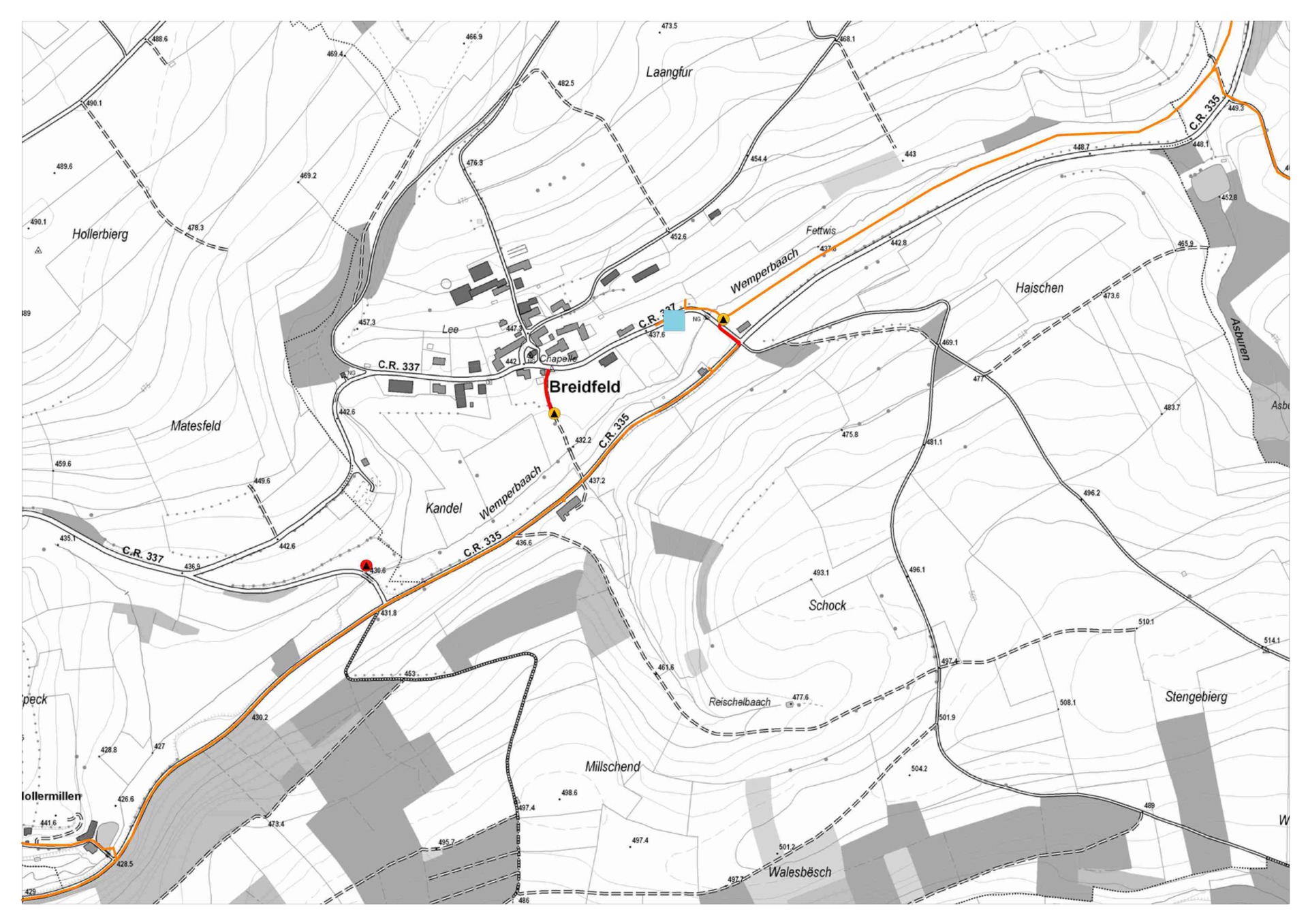 Lageplan im PDF-Format