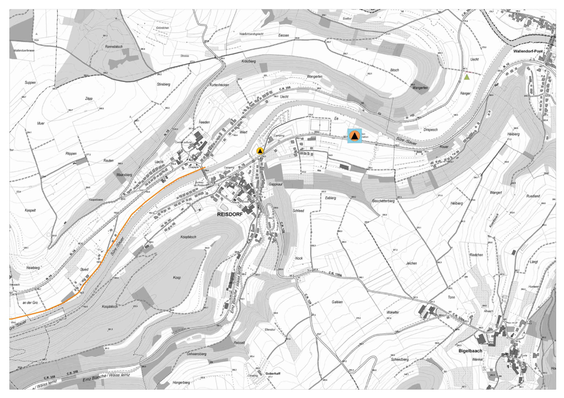 Lageplan im PDF-Format