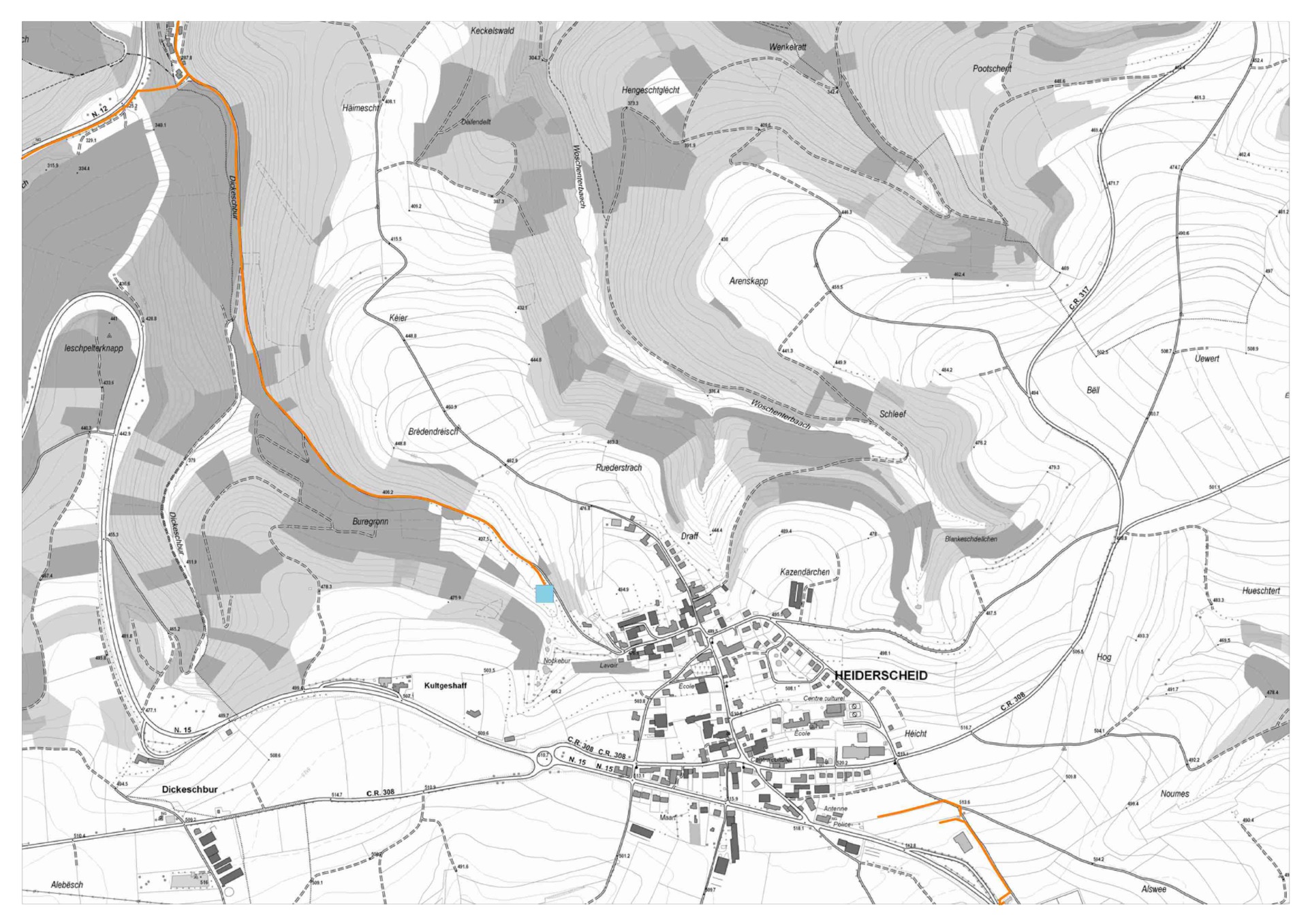 Lageplan im PDF-Format