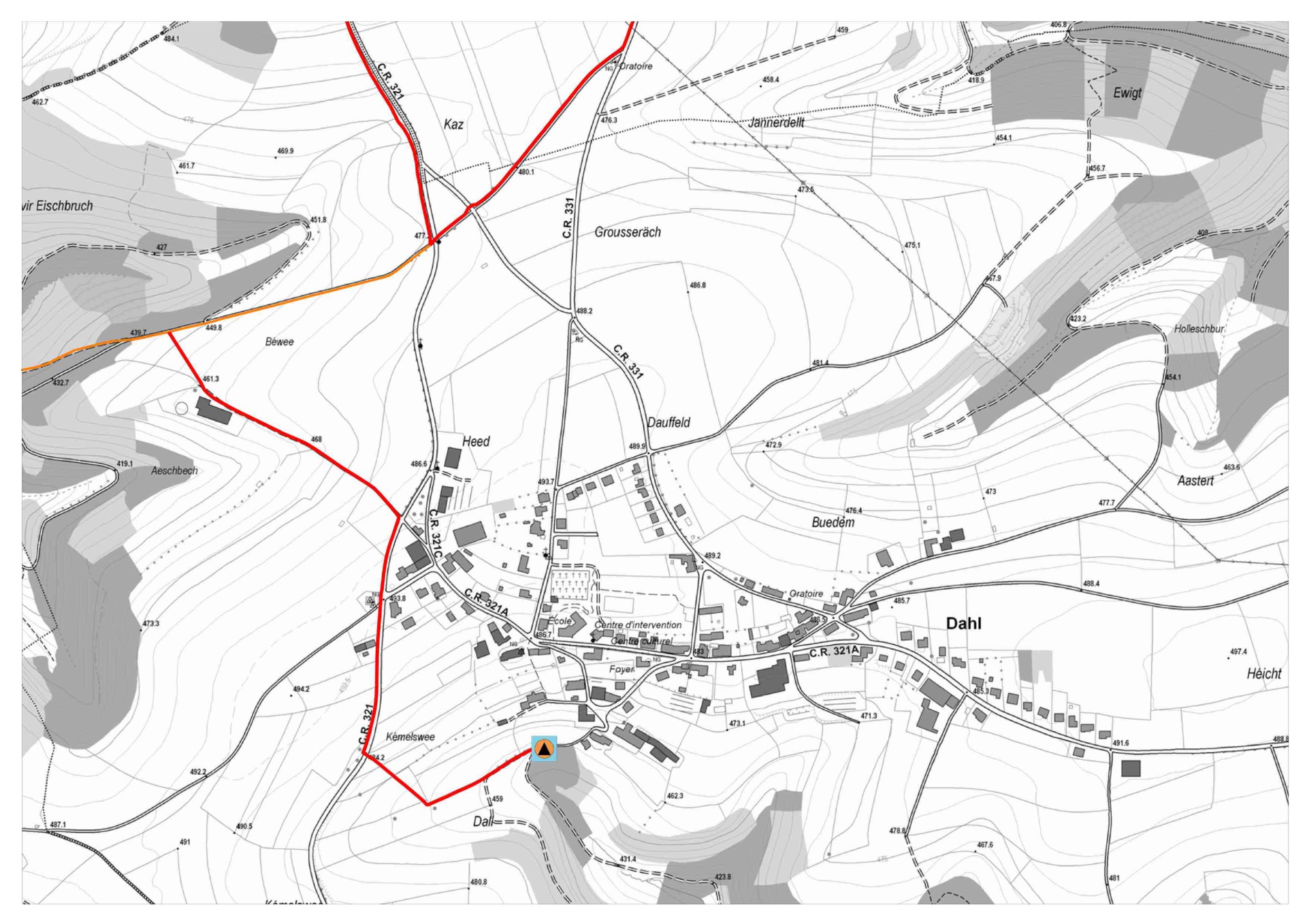 Lageplan im PDF-Format