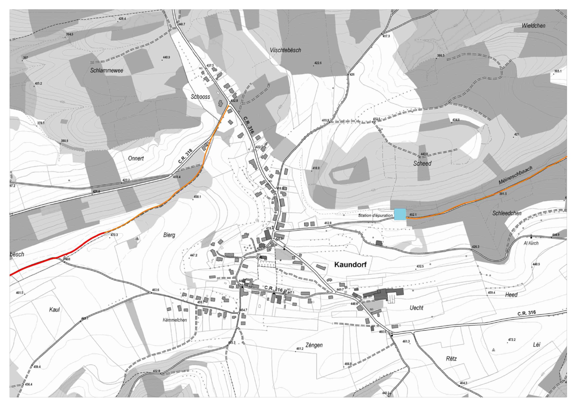 Lageplan im PDF-Format