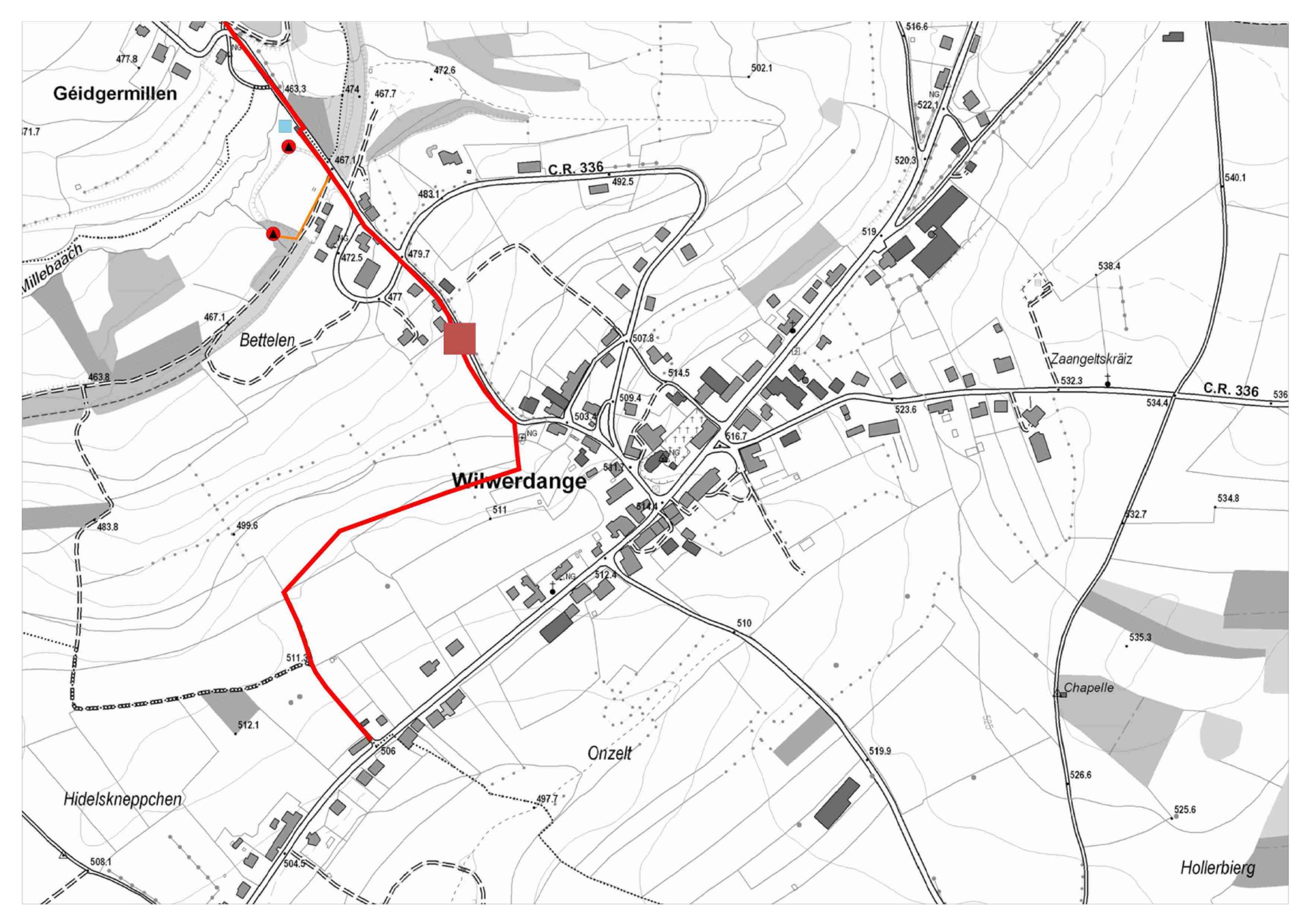 plan de localisation en format PDF