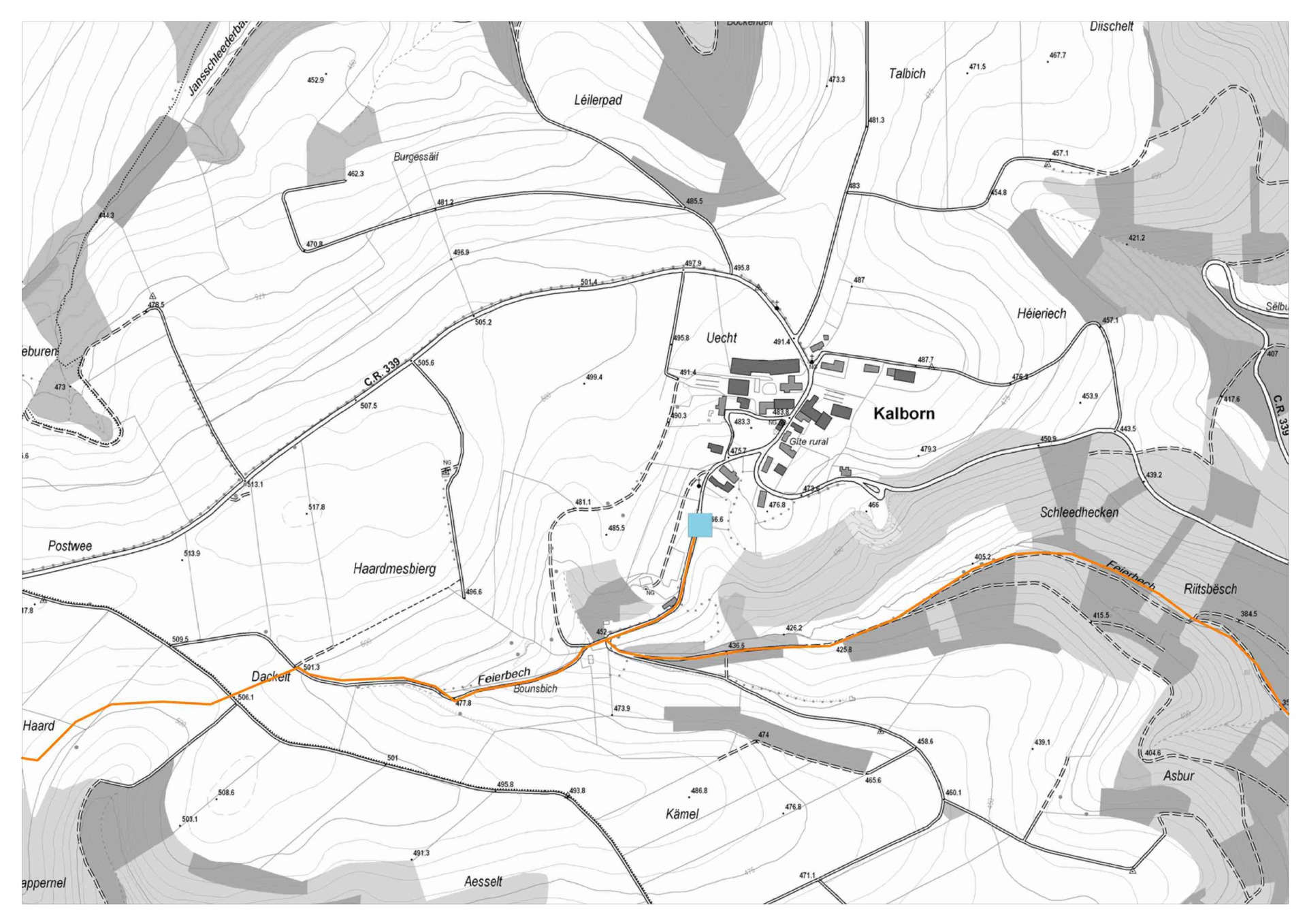 plan de localisation en format PDF