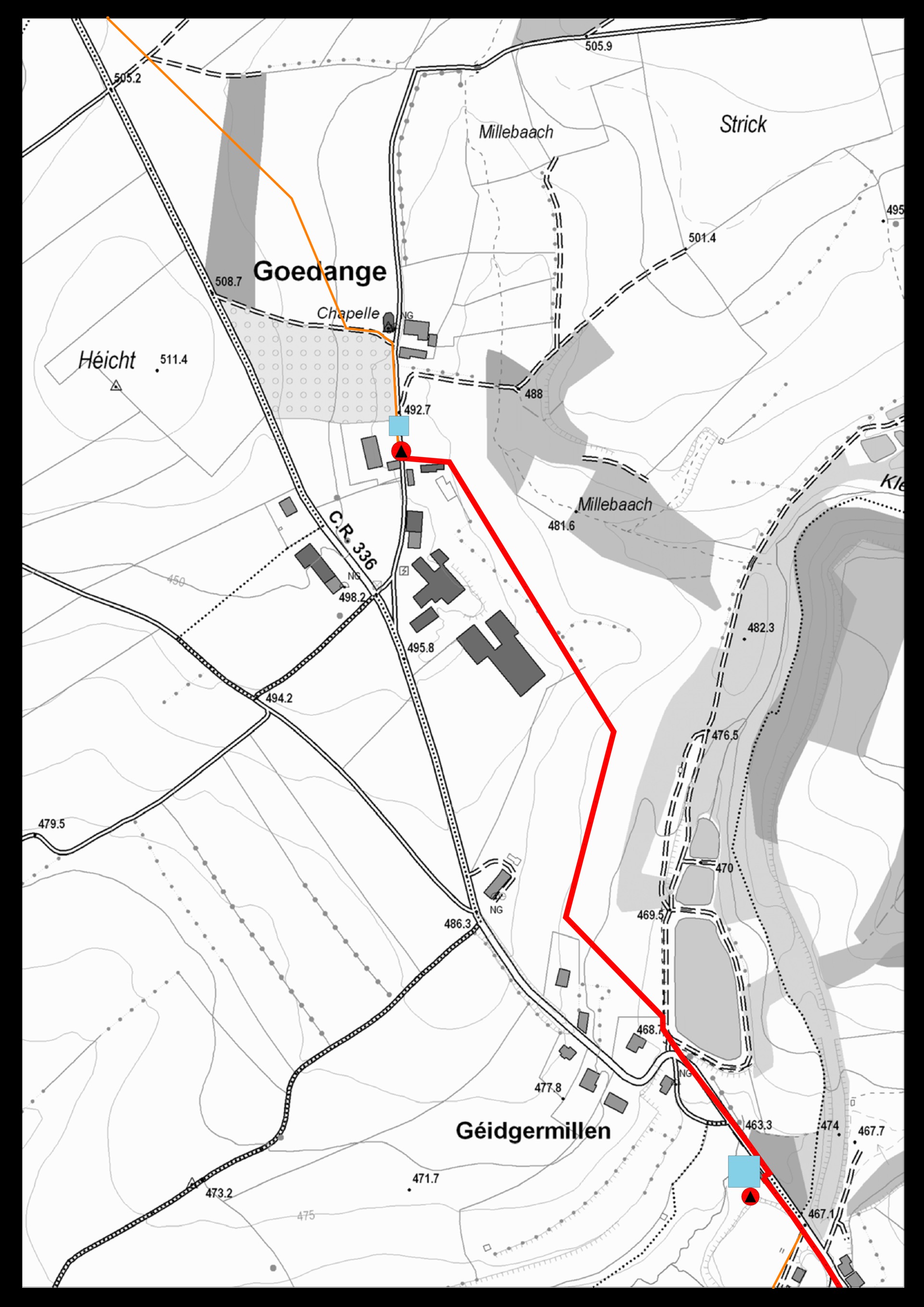 Lageplan im PDF-Format