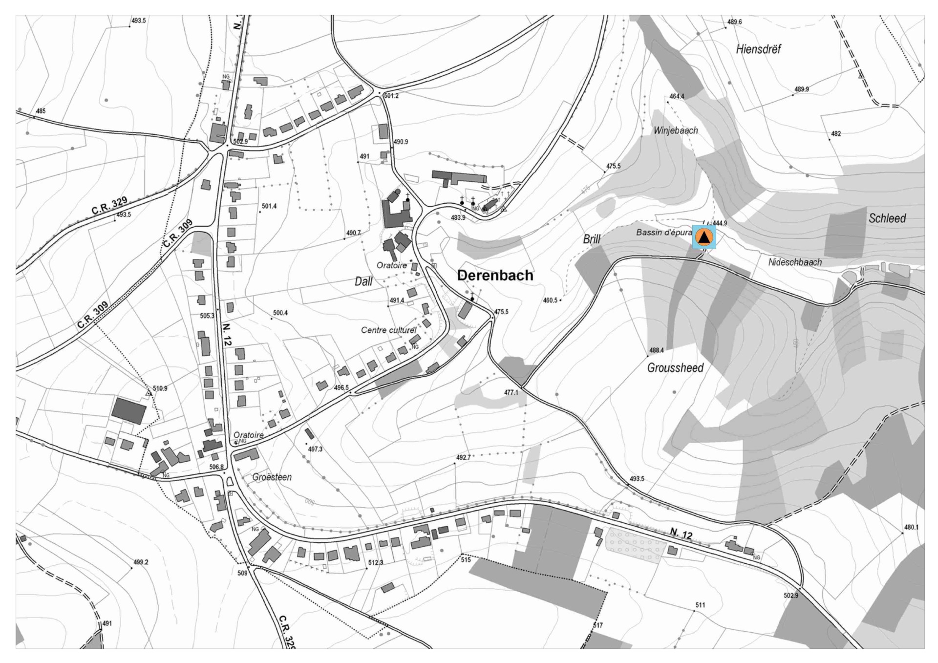 Lageplan im PDF-Format