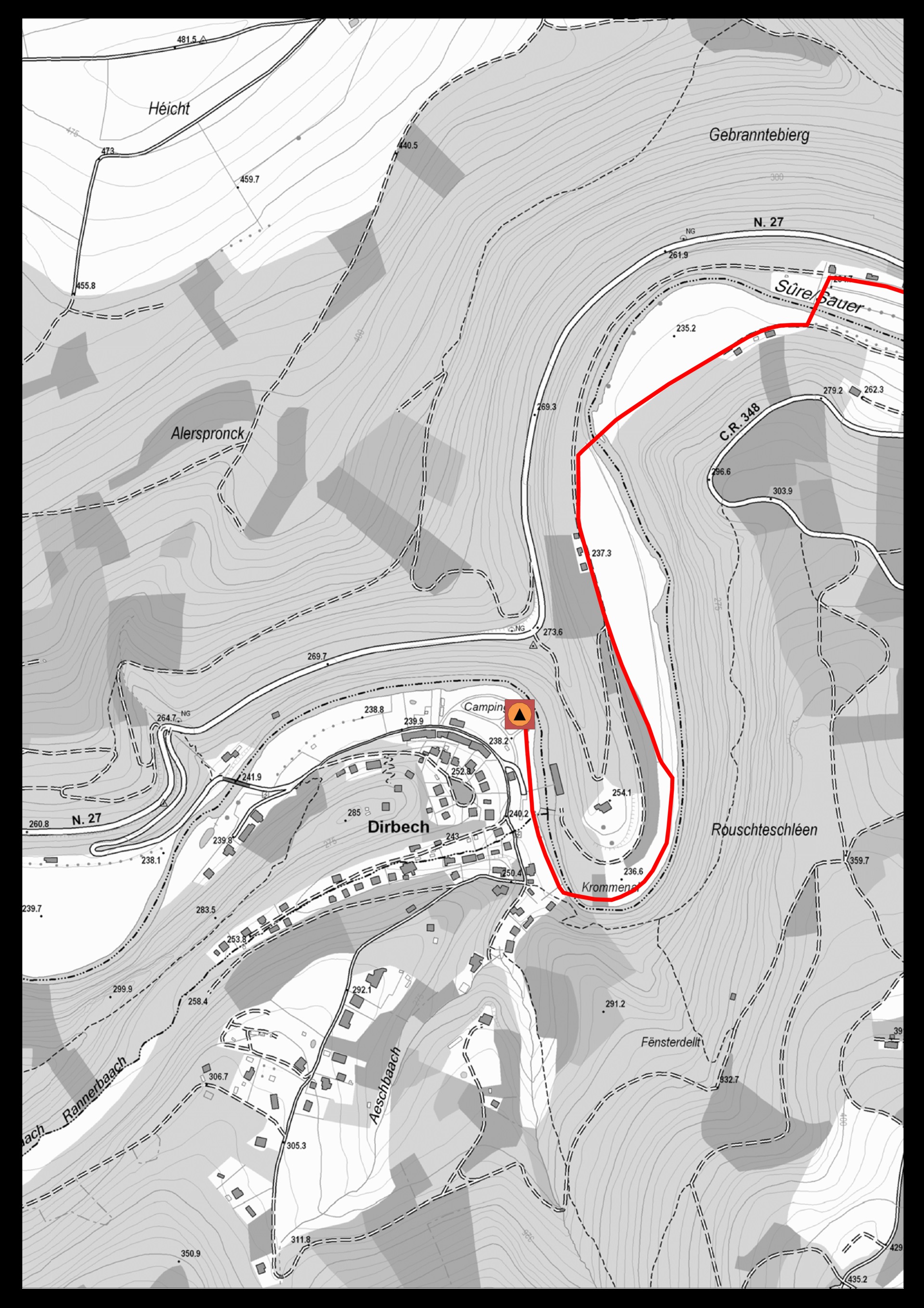 Lageplan im PDF-Format