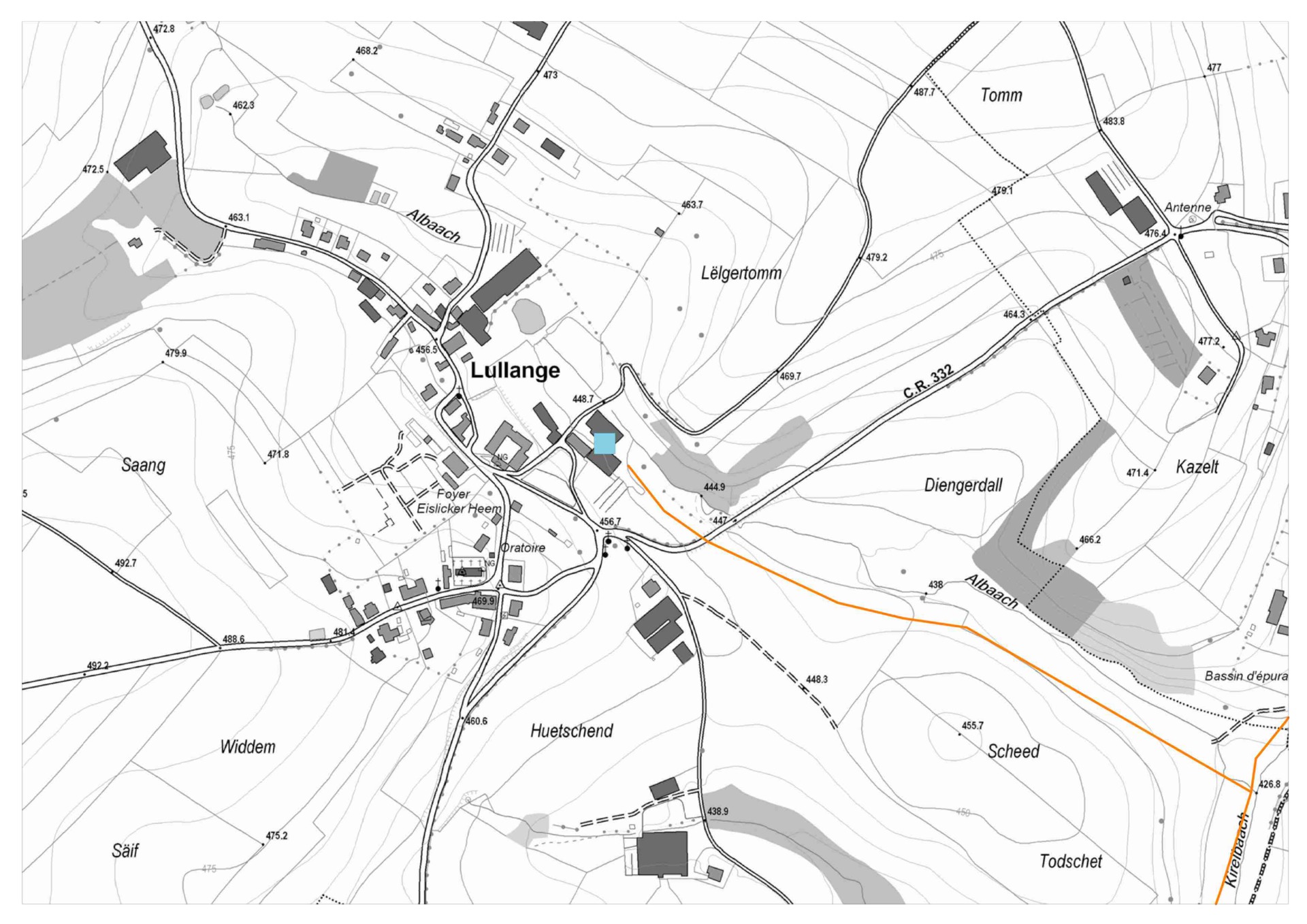 Lageplan im PDF-Format