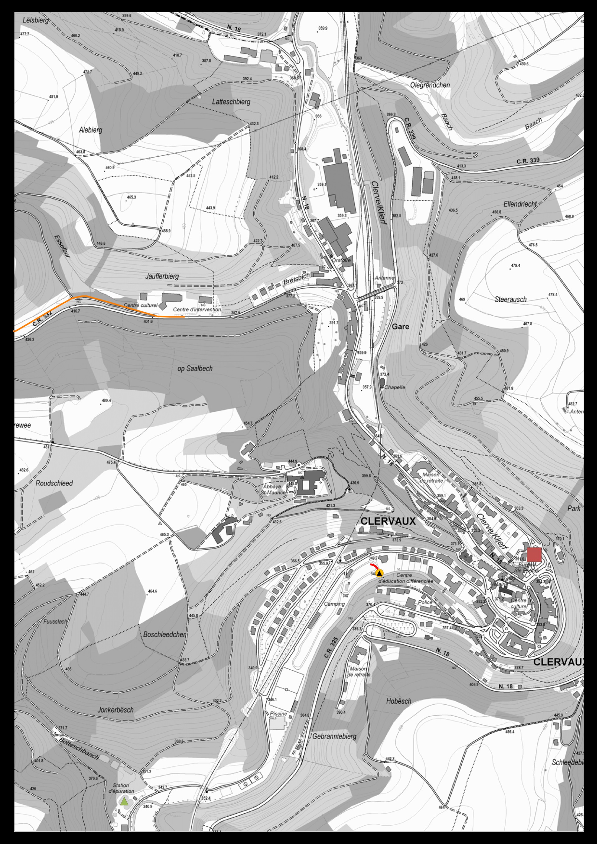 Lageplan im PDF-Format