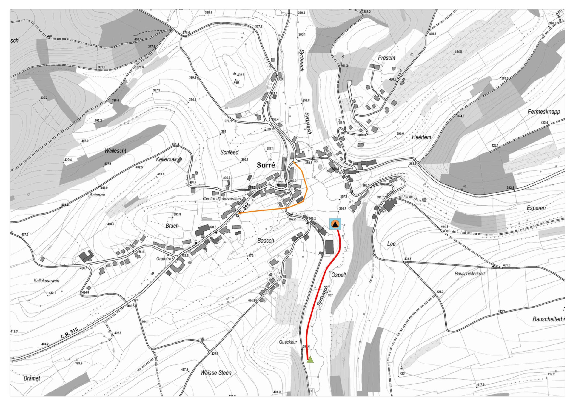 Lageplan im PDF-Format