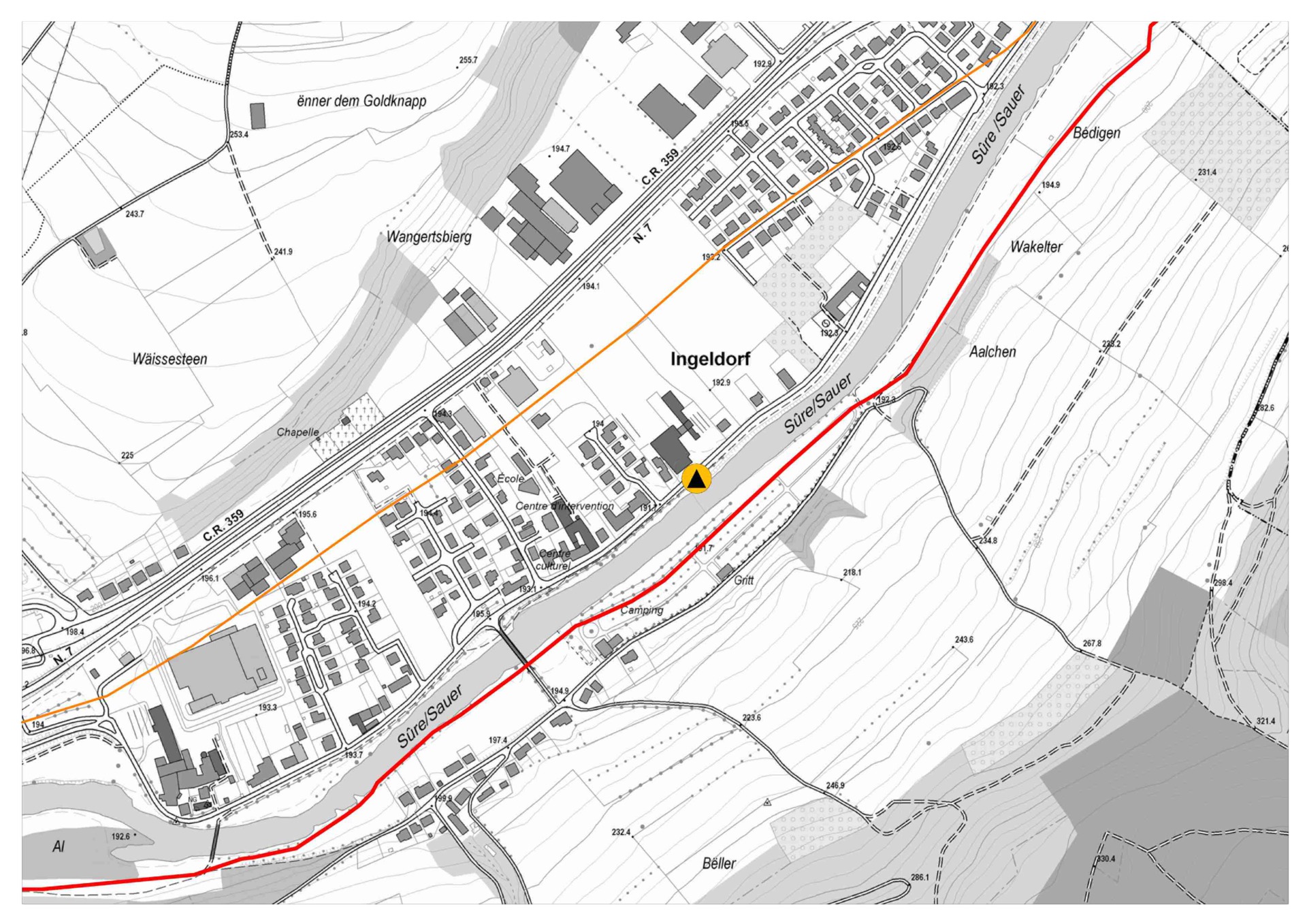 plan de localisation en format PDF