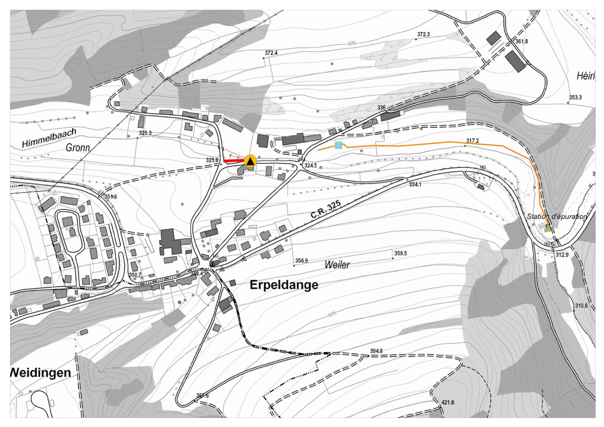 Lageplan im PDF-Format