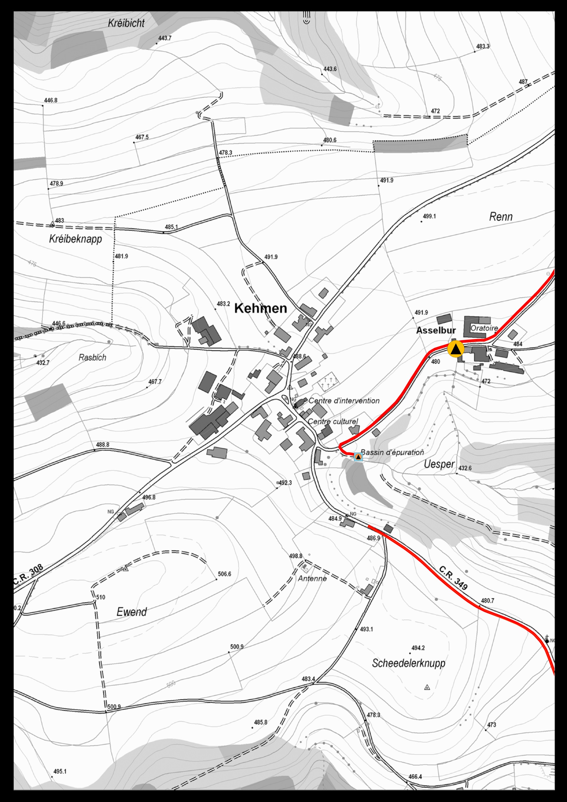 Lageplan im PDF-Format