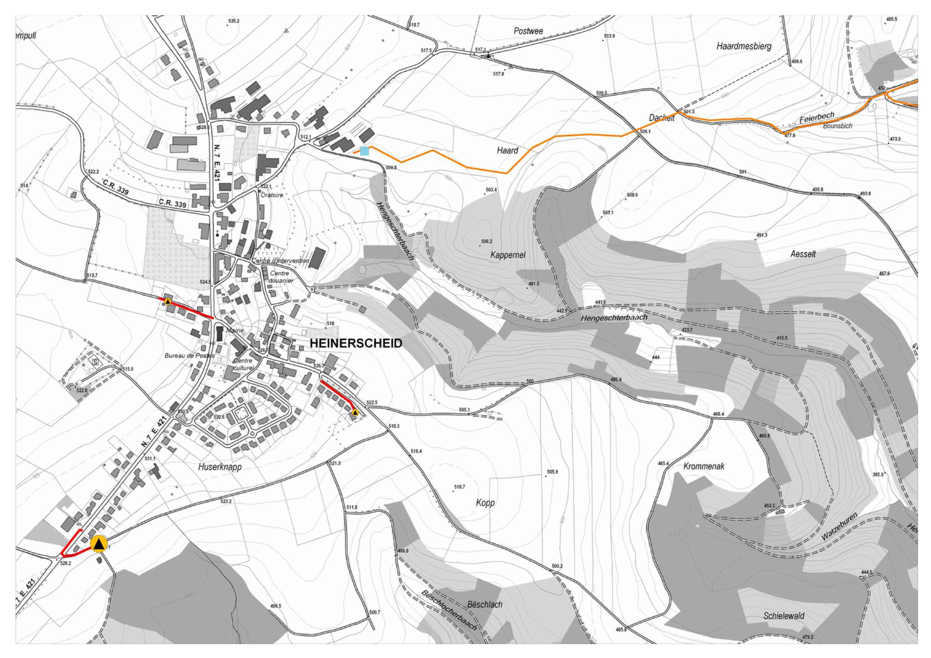 Lageplan im PDF-Format