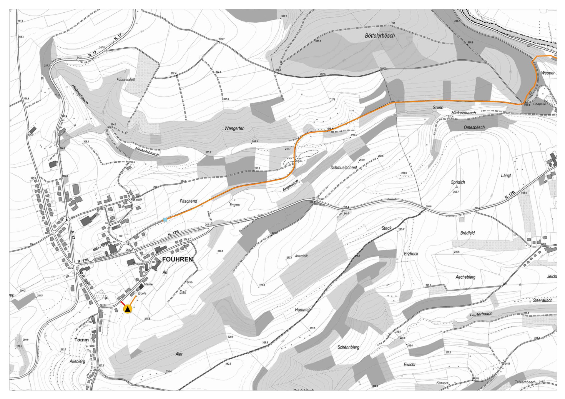 Lageplan im PDF-Format