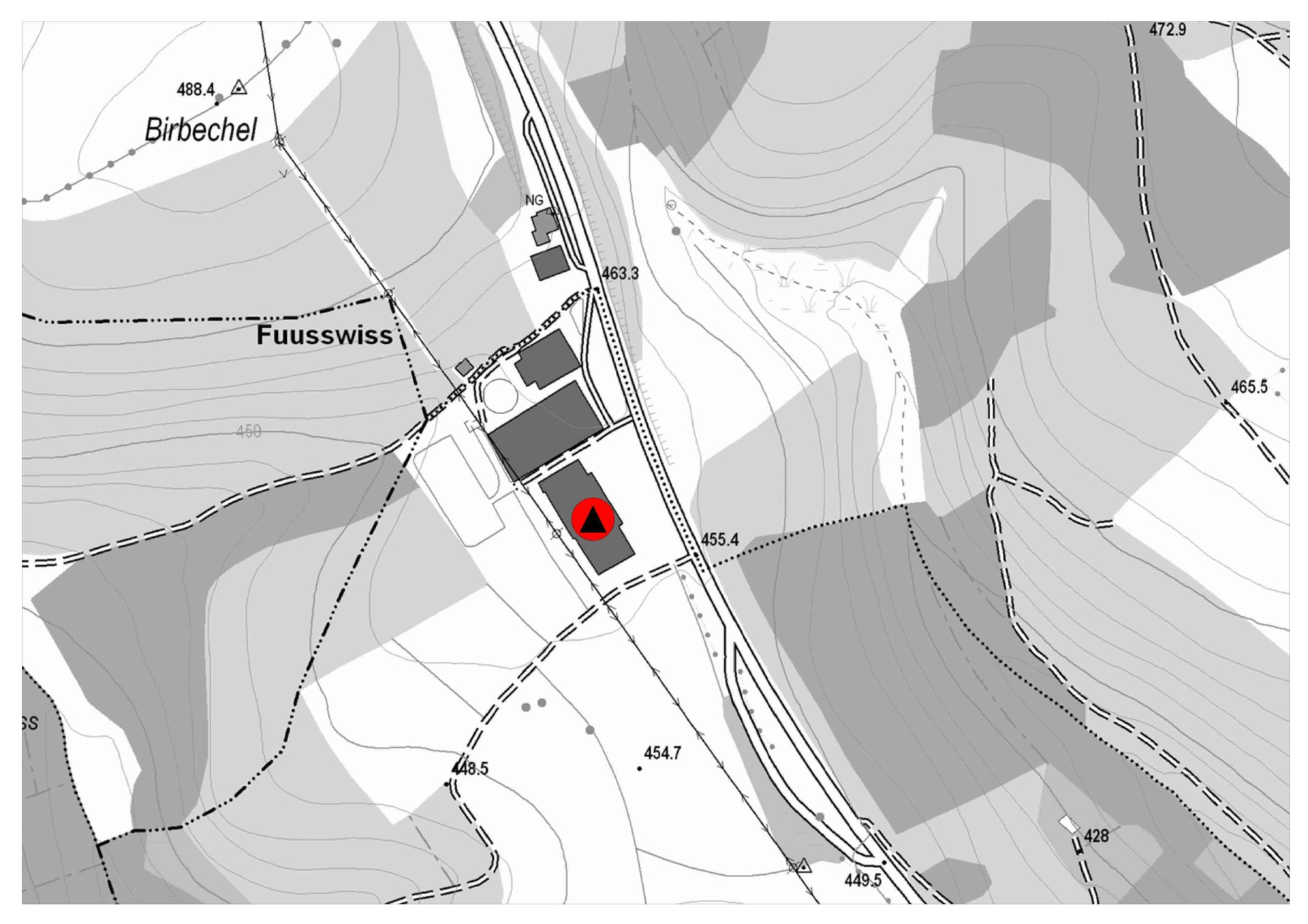 Lageplan im PDF-Format