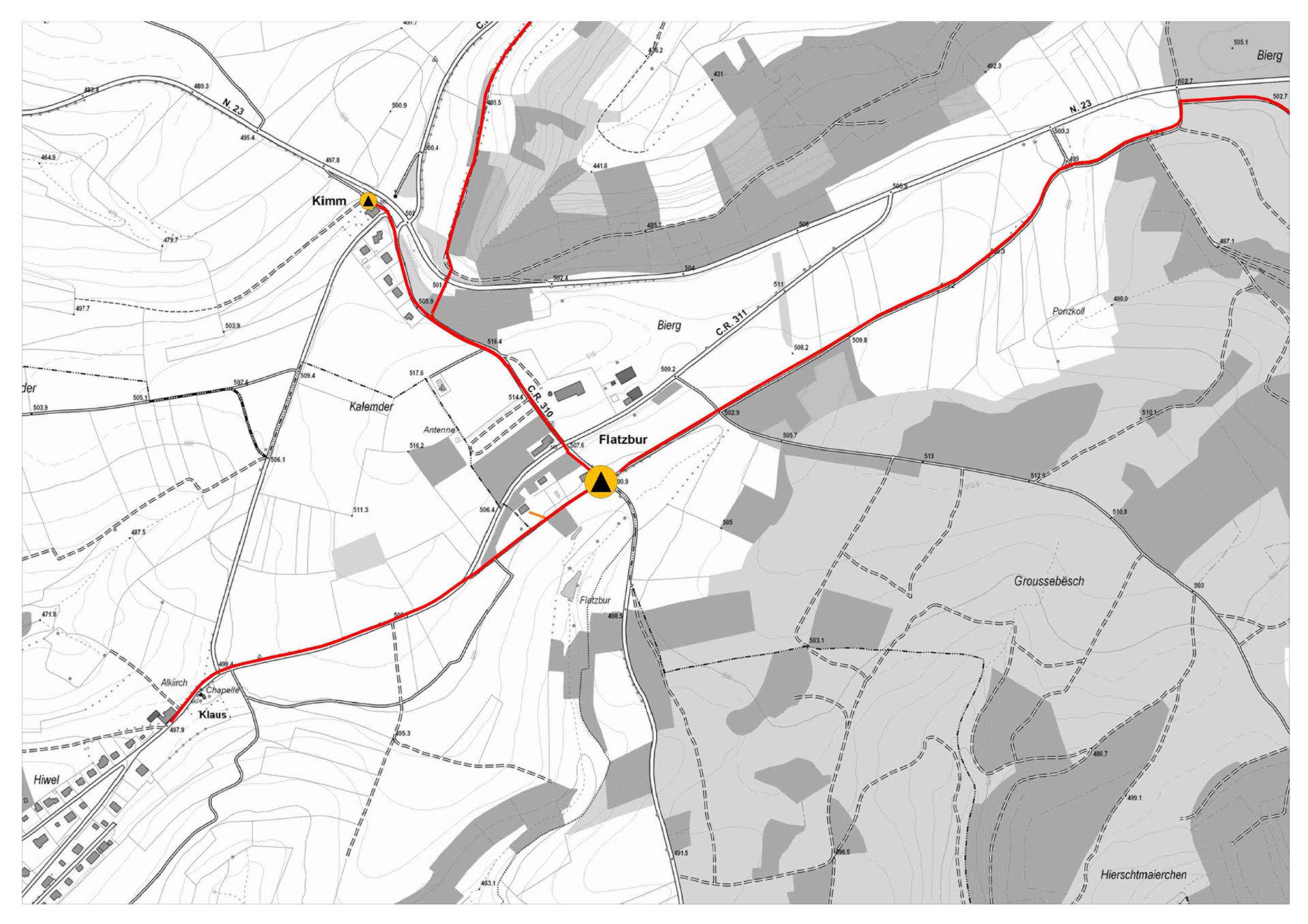 plan de localisation en format PDF