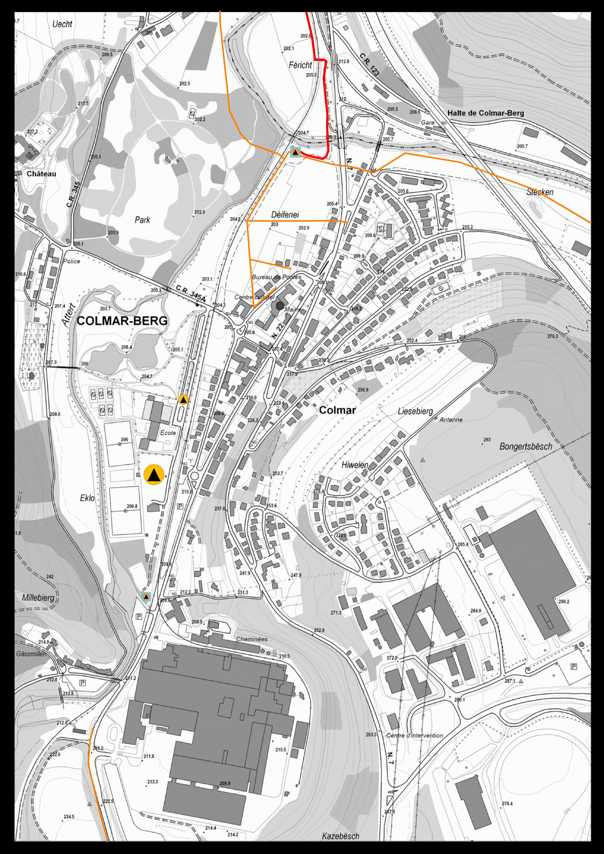 plan de localisation en format PDF