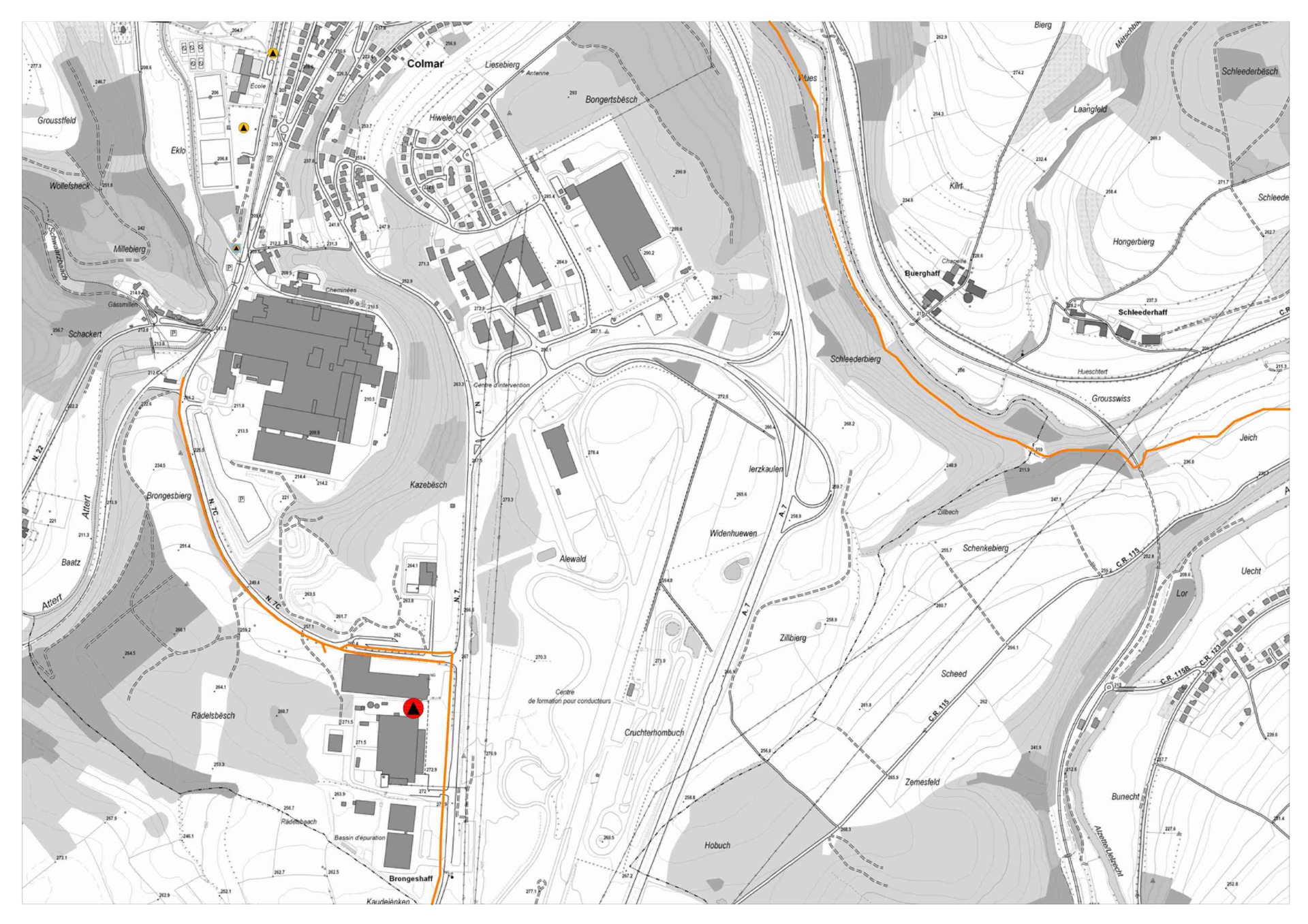 Lageplan im PDF-Format