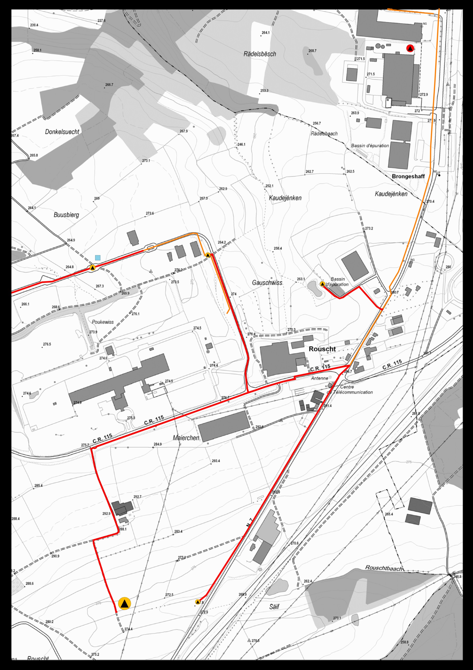 Lageplan im PDF-Format