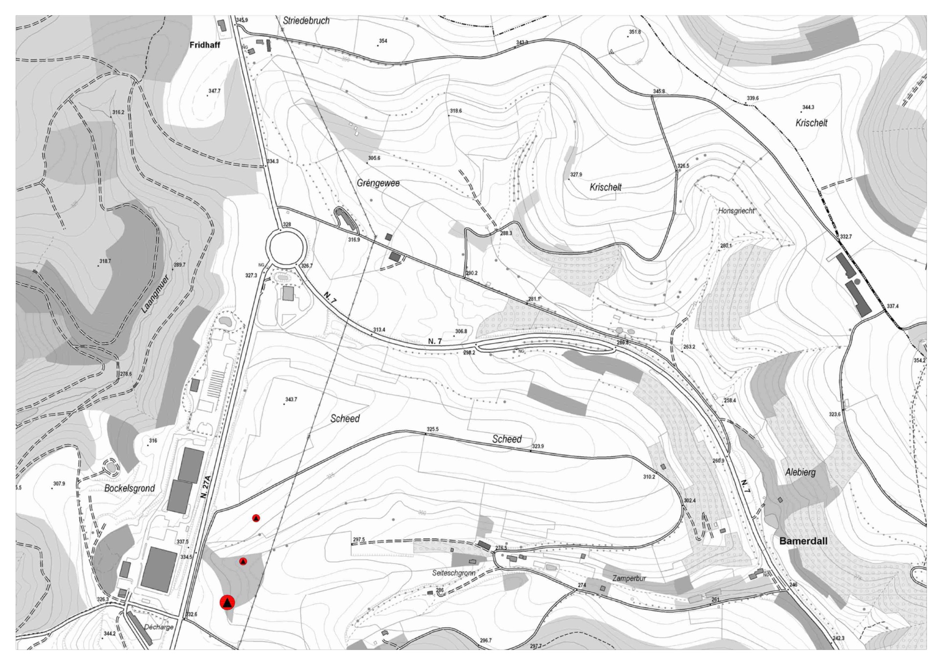 Lageplan im PDF-Format