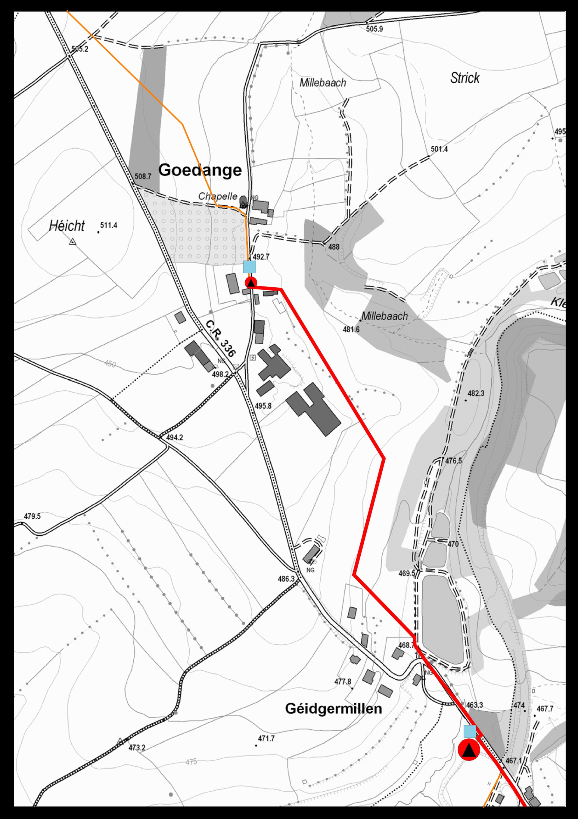 Lageplan im PDF-Format