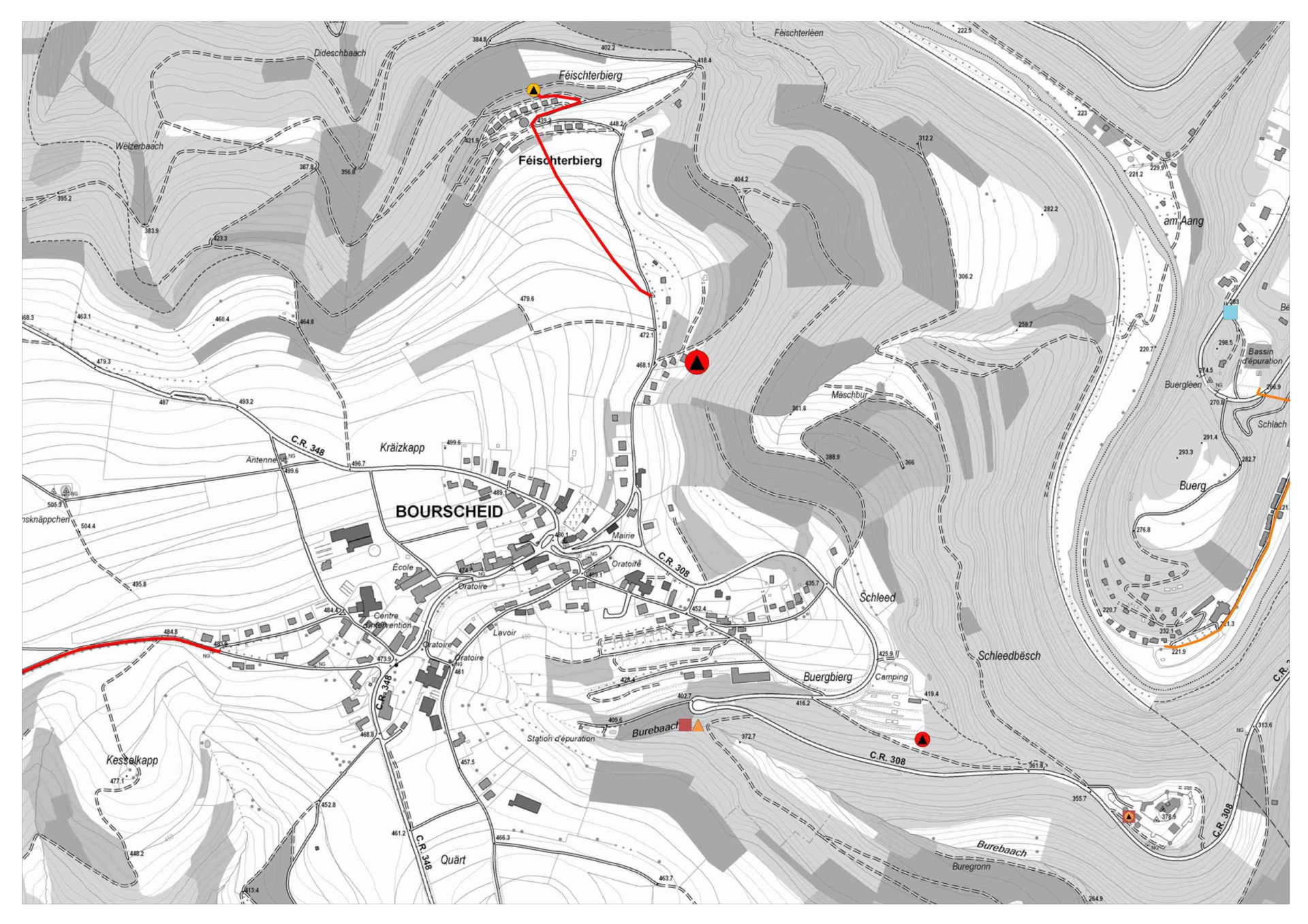 Lageplan im PDF-Format